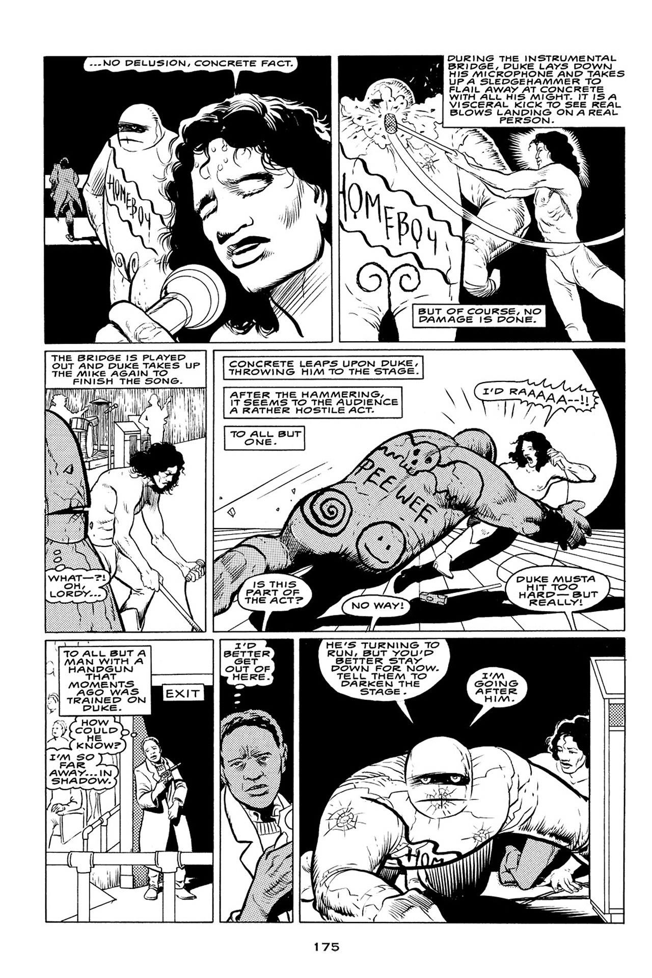 Read online Concrete (2005) comic -  Issue # TPB 1 - 176