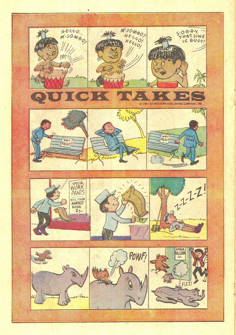 Read online Ripley's Believe it or Not! (1965) comic -  Issue #8 - 20