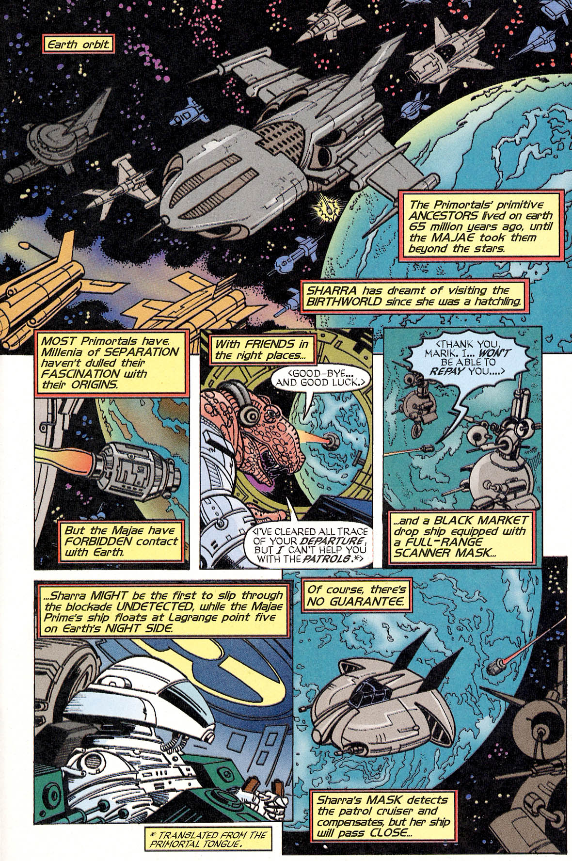 Read online Leonard Nimoy's Primortals (1996) comic -  Issue #8 - 3