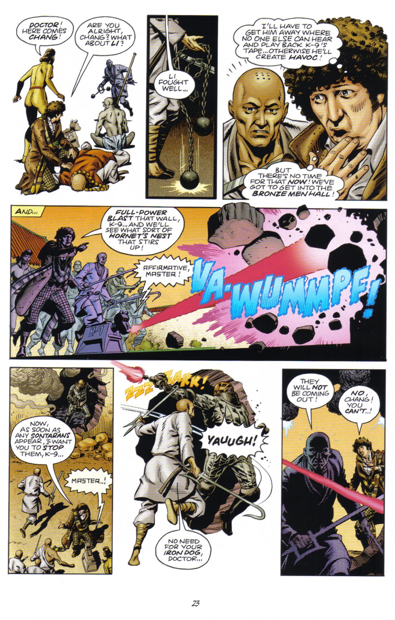 Read online Doctor Who Classics comic -  Issue #9 - 25