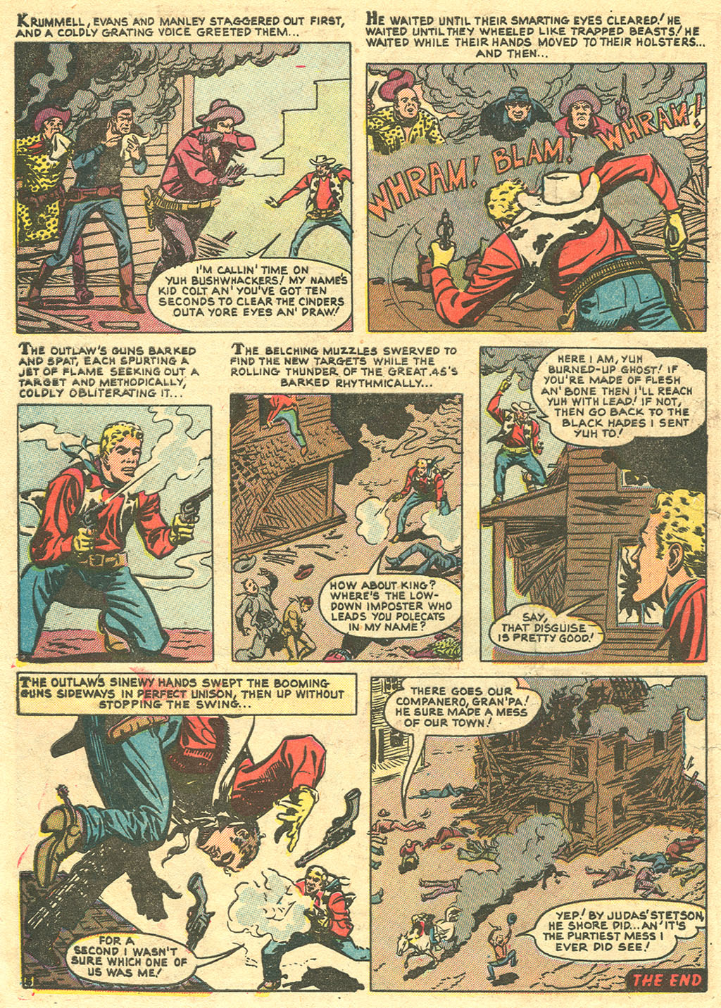 Read online Kid Colt Outlaw comic -  Issue #21 - 8