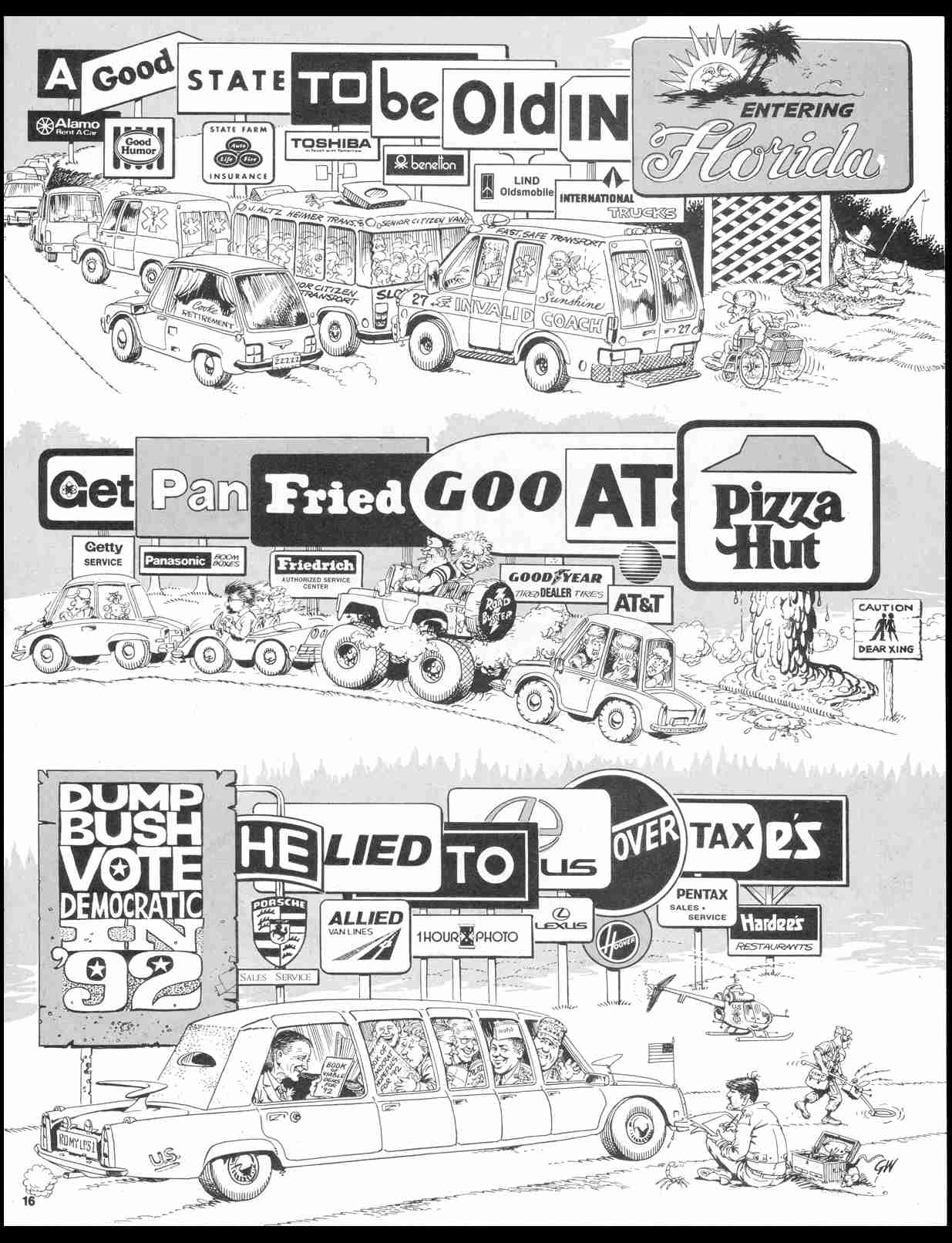 Read online MAD comic -  Issue #308 - 18