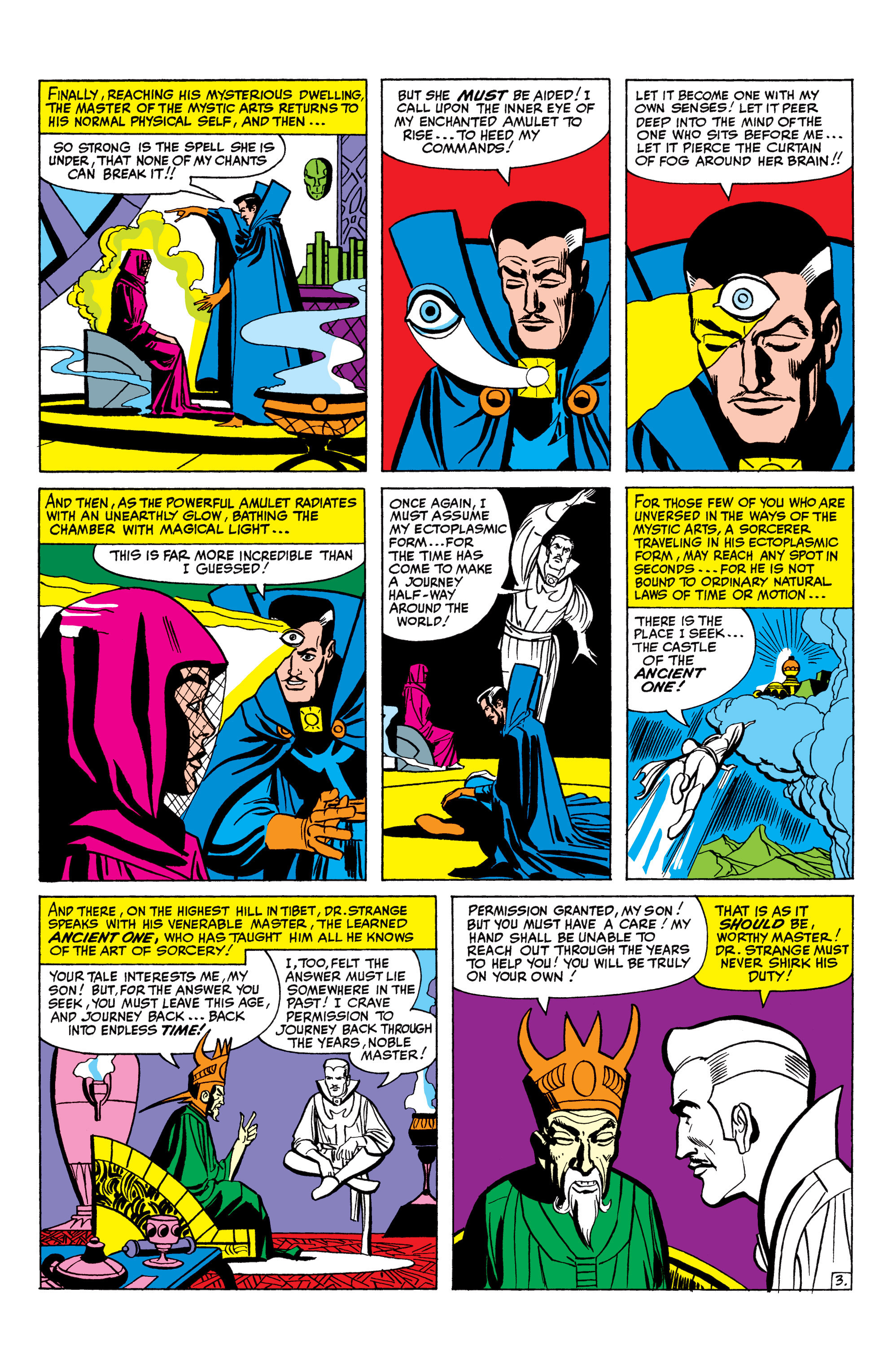 Read online Marvel Masterworks: Doctor Strange comic -  Issue # TPB 1 - 112