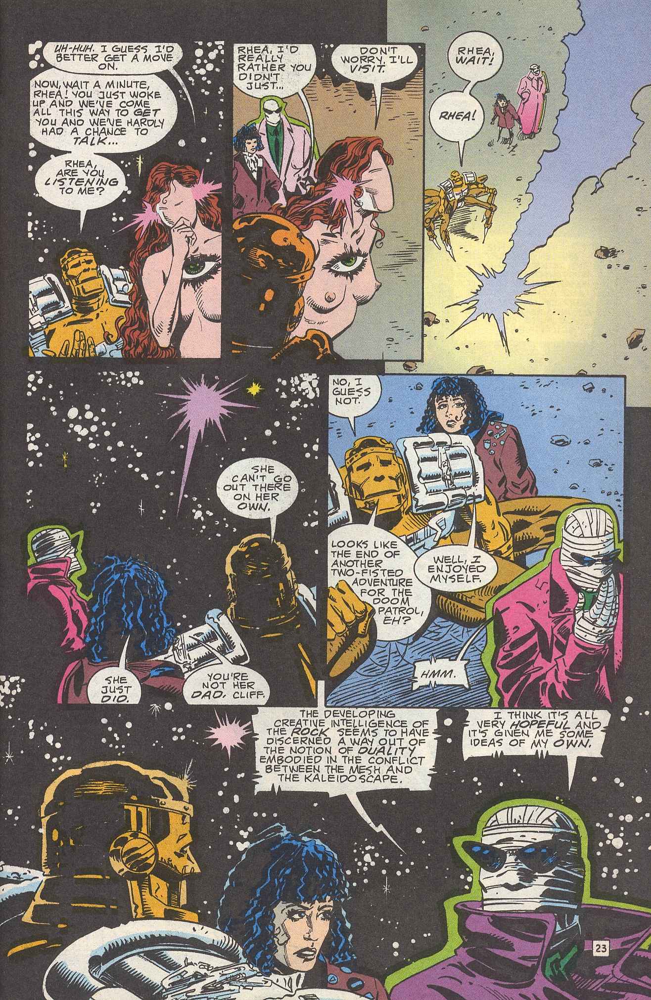 Read online Doom Patrol (1987) comic -  Issue #41 - 23