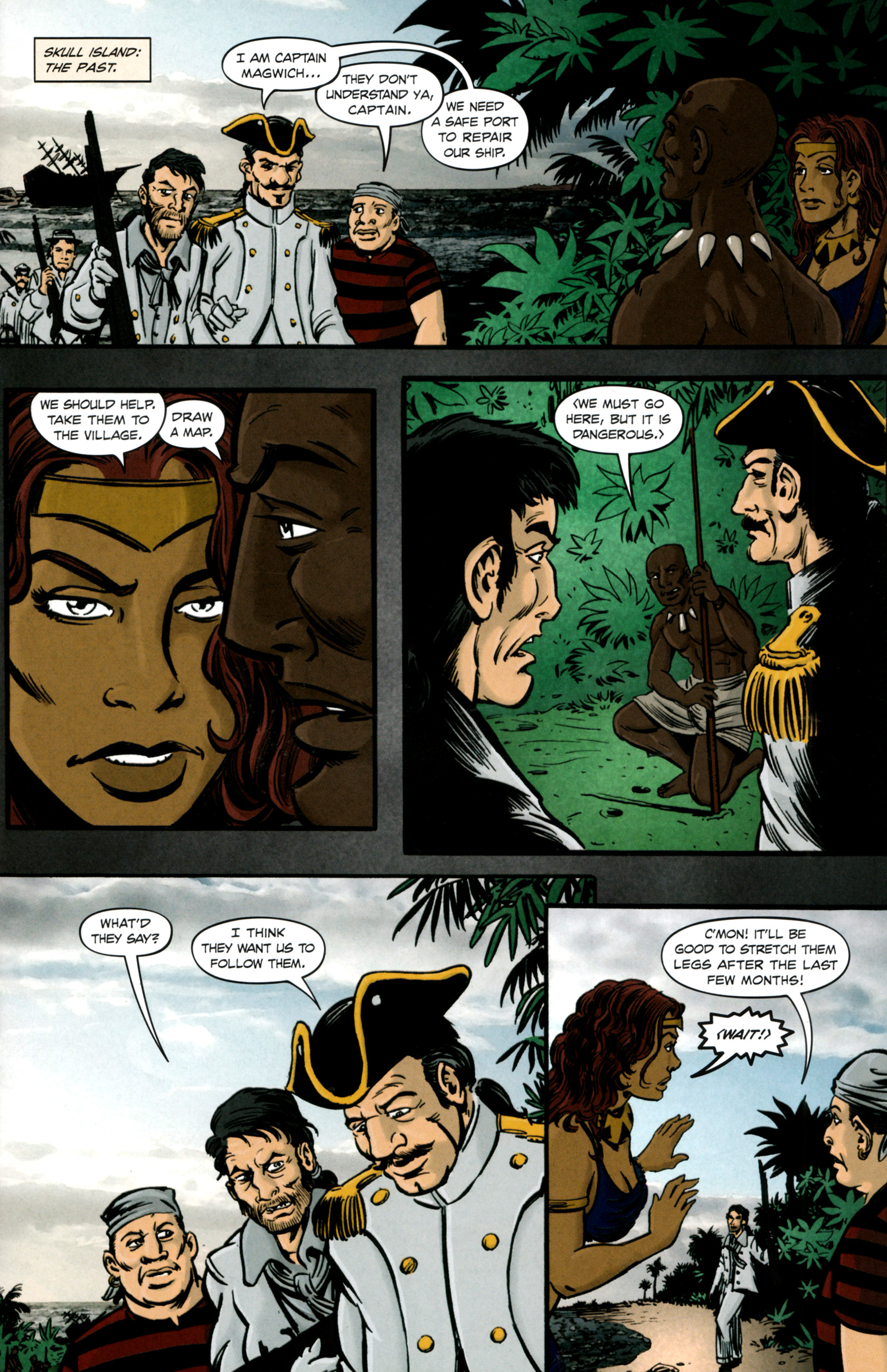 Read online Kong: King Of Skull Island comic -  Issue #4 - 7