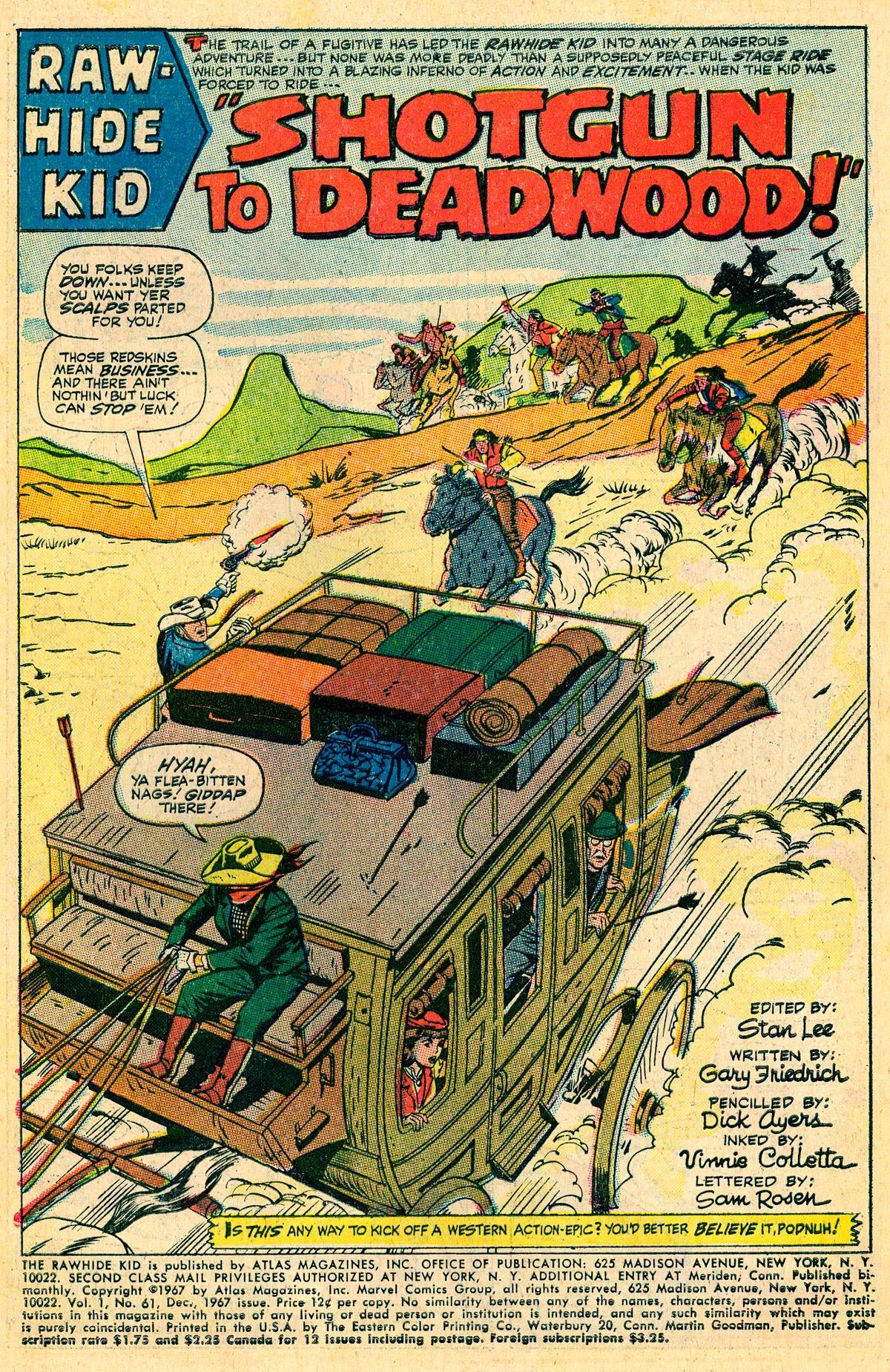 Read online The Rawhide Kid comic -  Issue #61 - 3