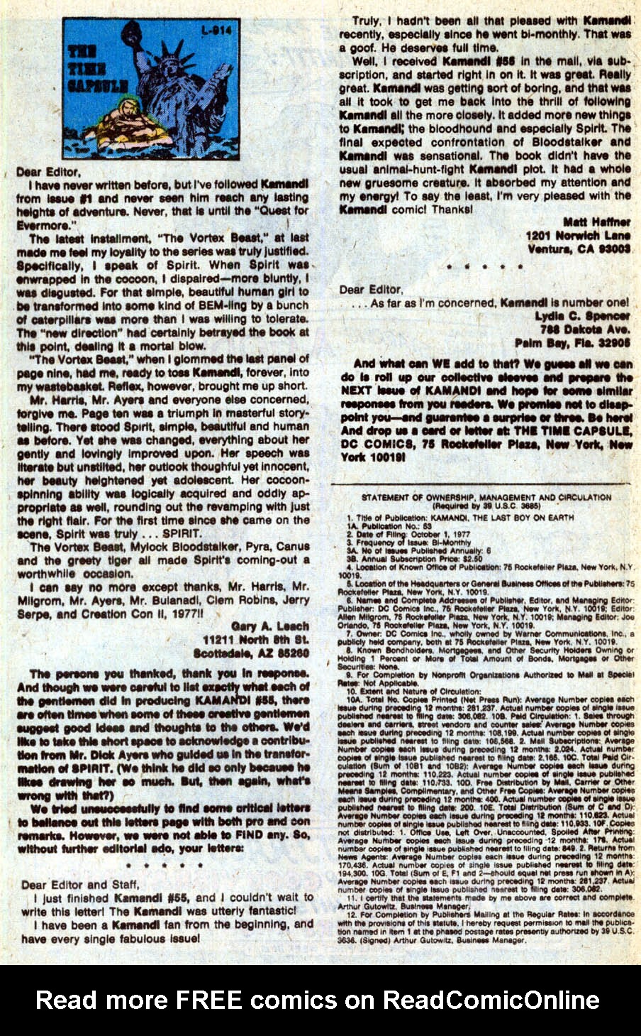 Read online Kamandi, The Last Boy On Earth comic -  Issue #57 - 19