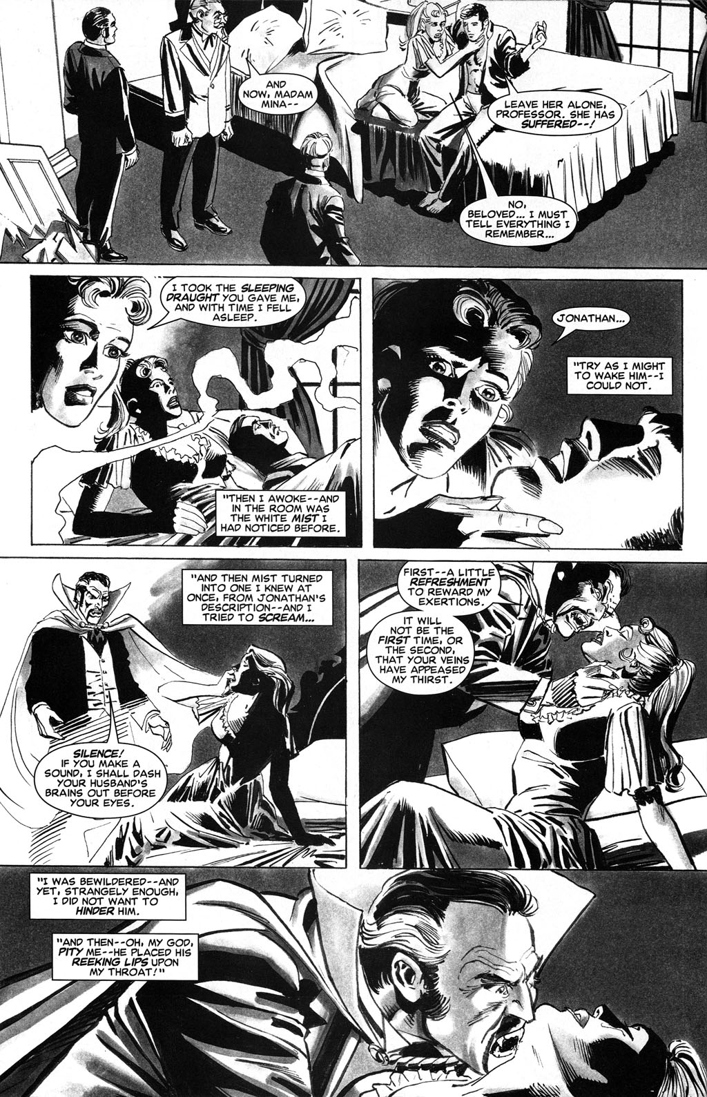 Read online Stoker's Dracula comic -  Issue #3 - 44