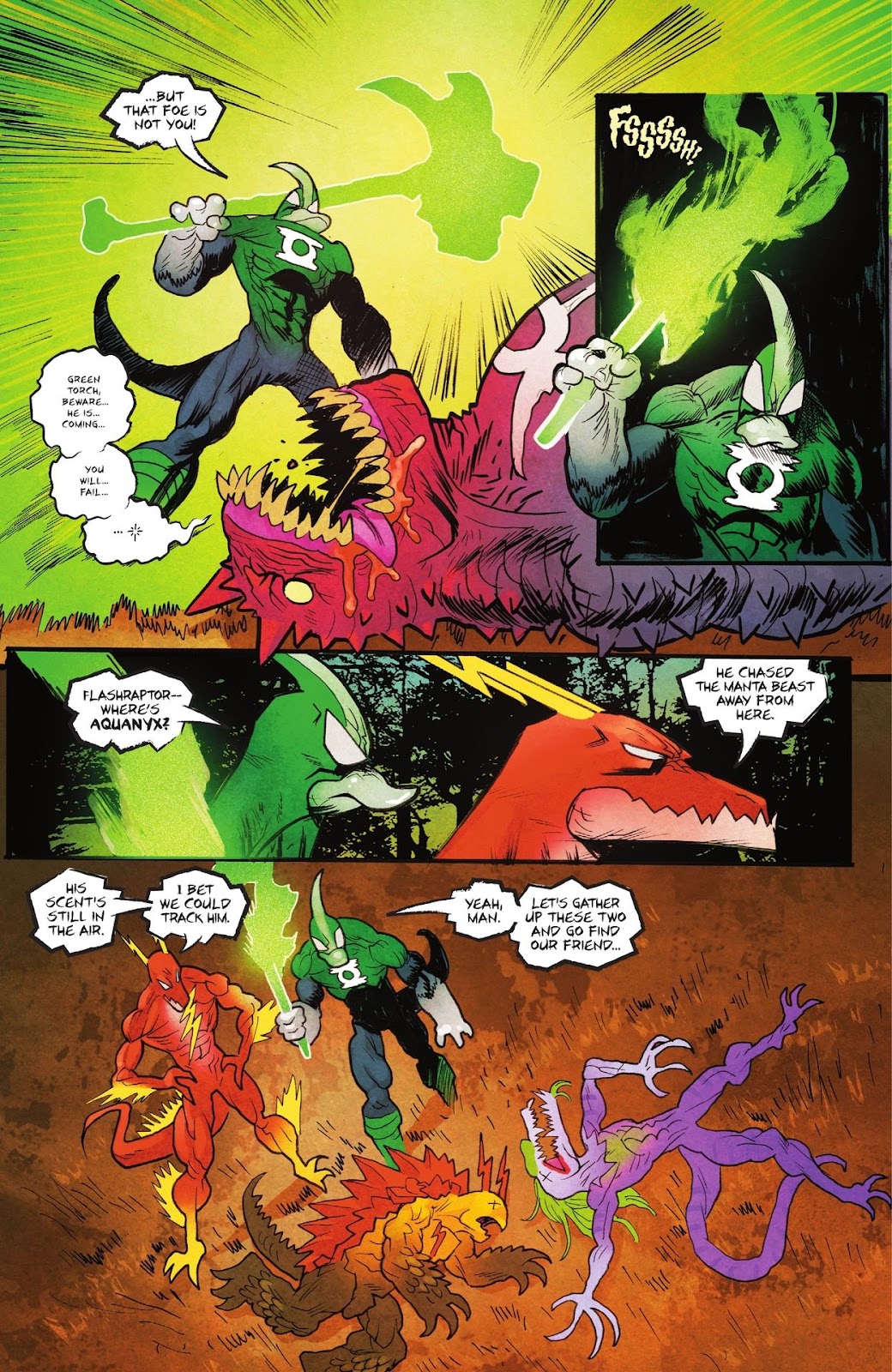 The Jurassic League issue 4 - Page 8