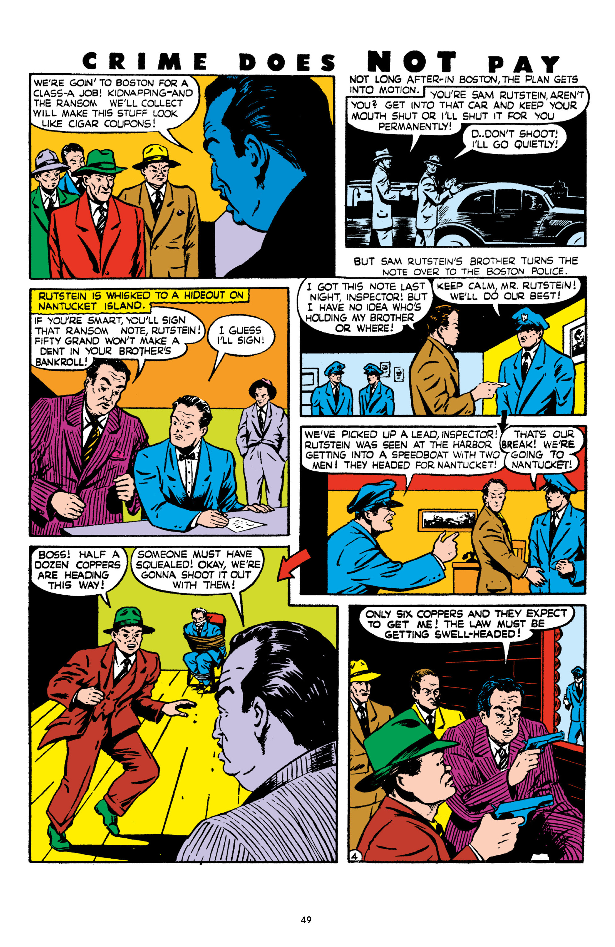 Read online Crime Does Not Pay Archives comic -  Issue # TPB 6 (Part 1) - 51