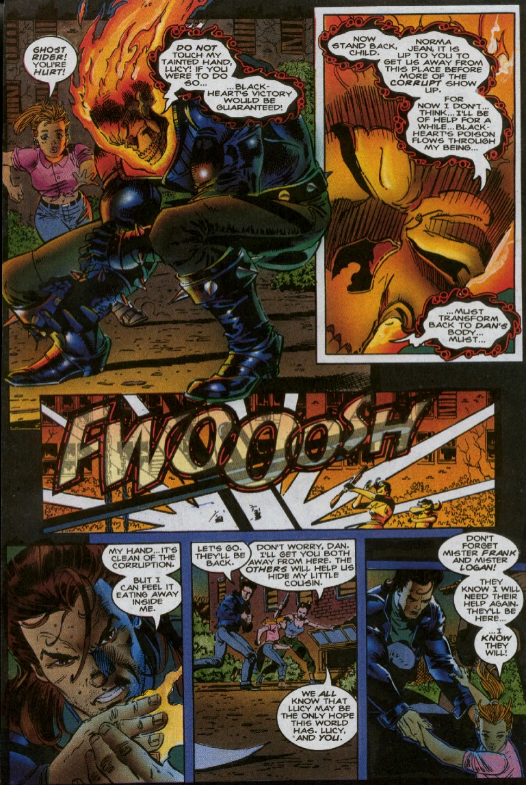 Read online Ghost Rider; Wolverine; Punisher: The Dark Design comic -  Issue # Full - 7