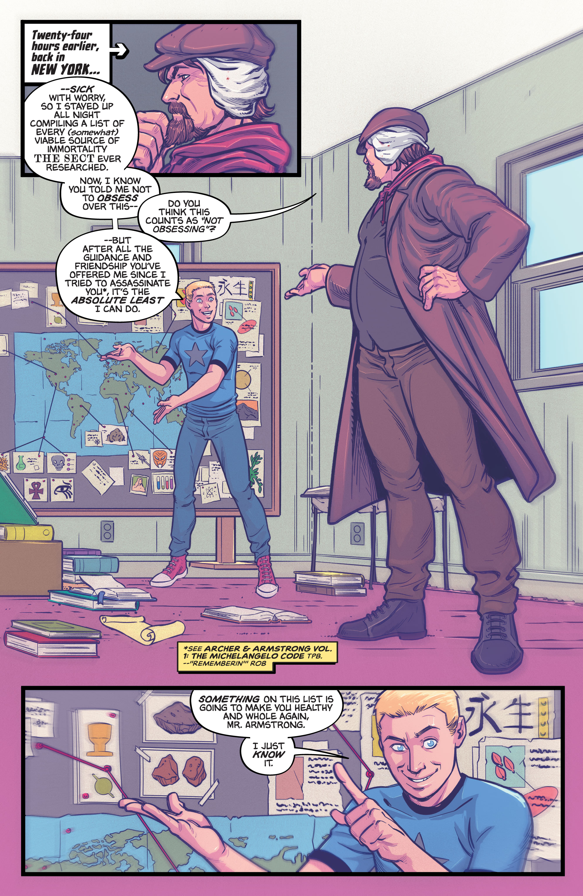 Read online Archer & Armstrong Forever comic -  Issue #2 - 7