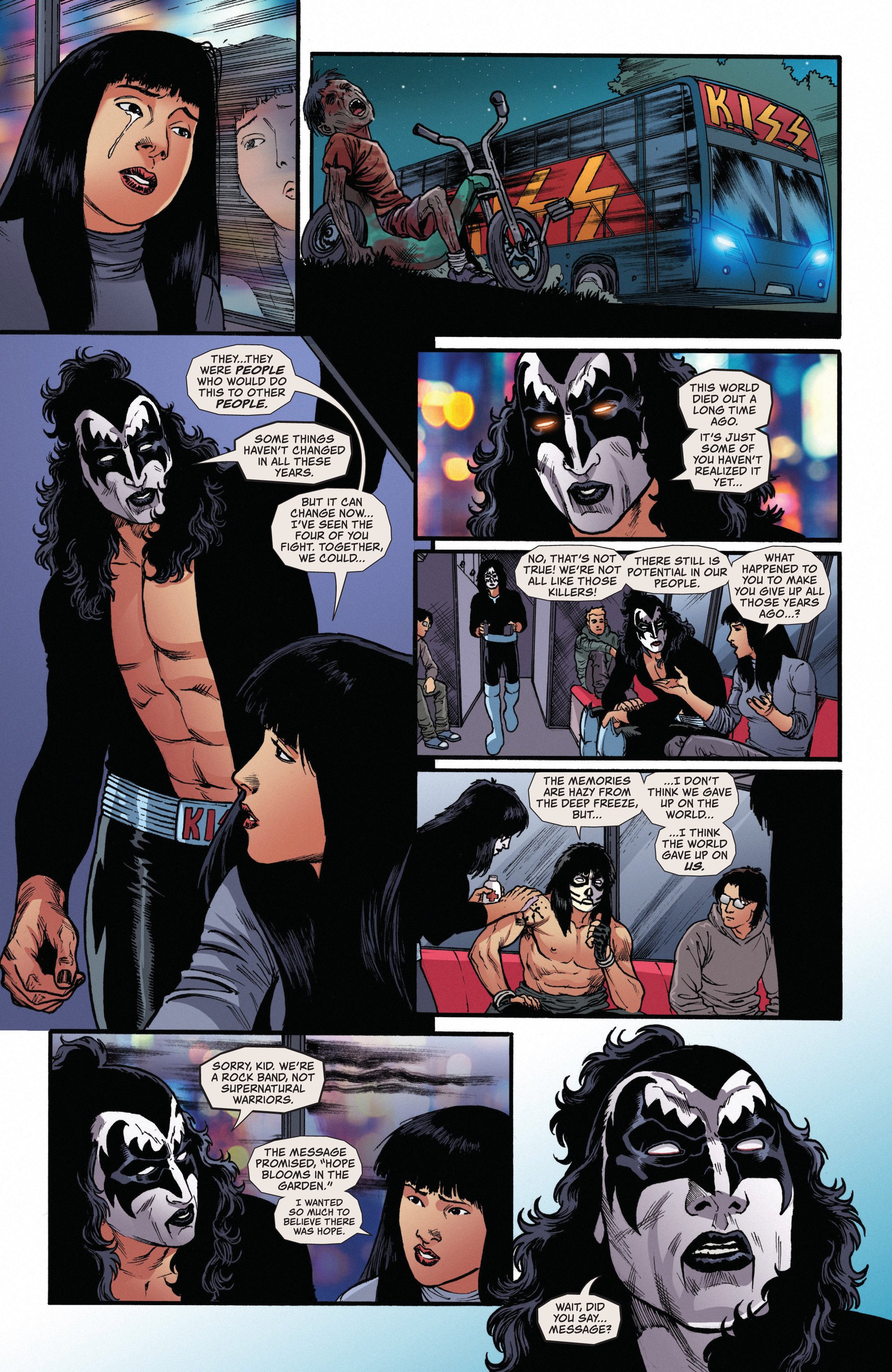 Read online Kiss: Zombies comic -  Issue #3 - 17