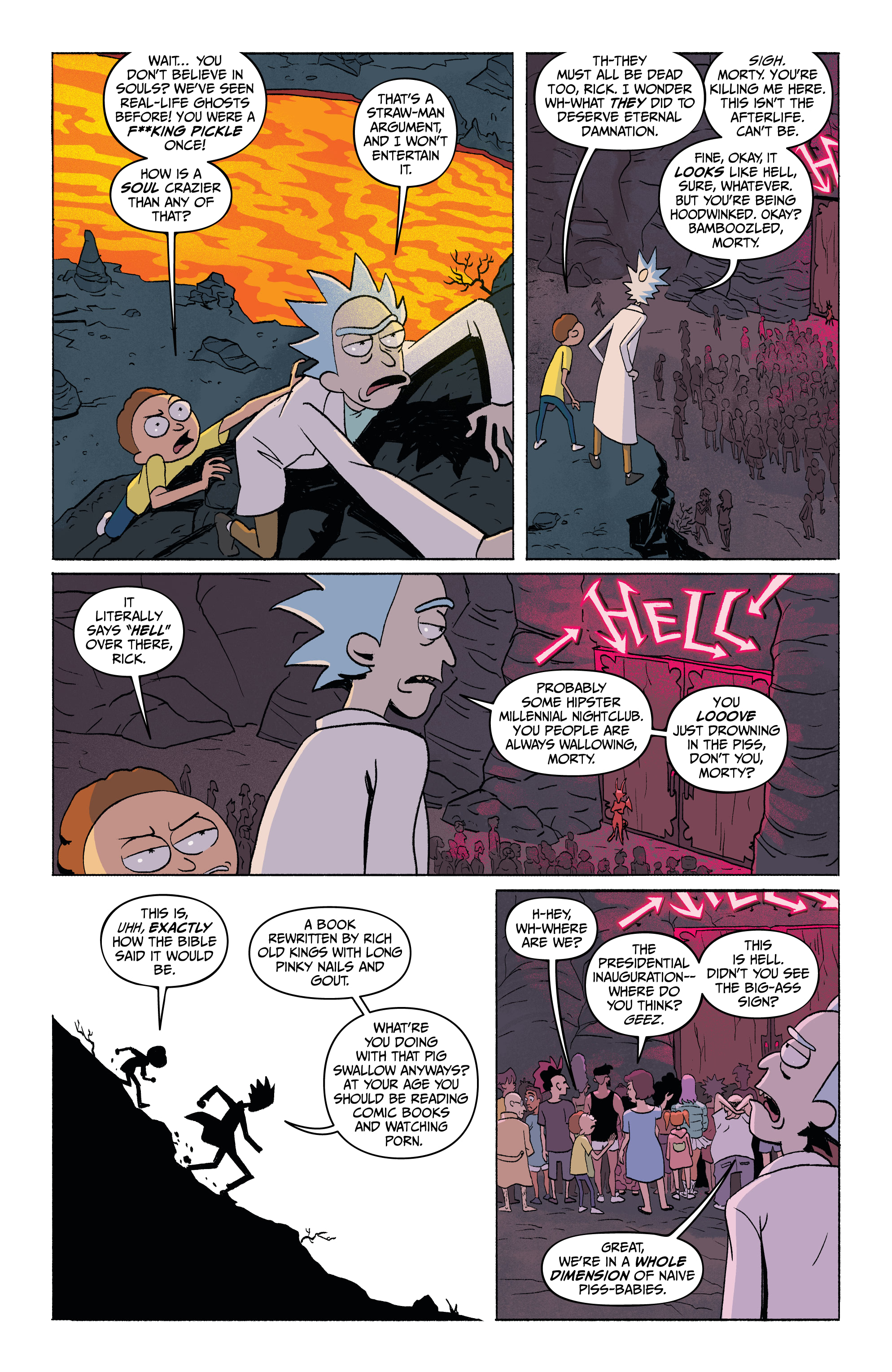 Read online Rick and Morty: Go to Hell comic -  Issue #1 - 5