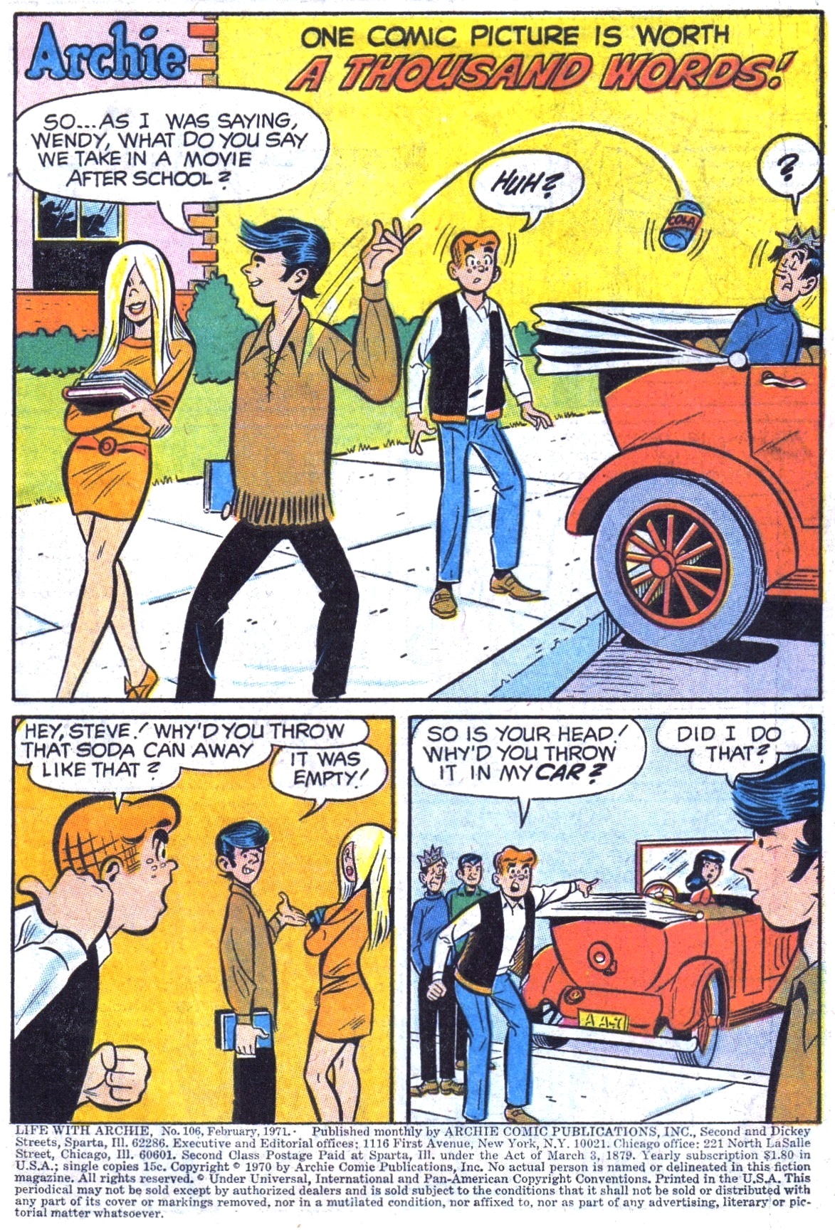 Read online Life With Archie (1958) comic -  Issue #106 - 3