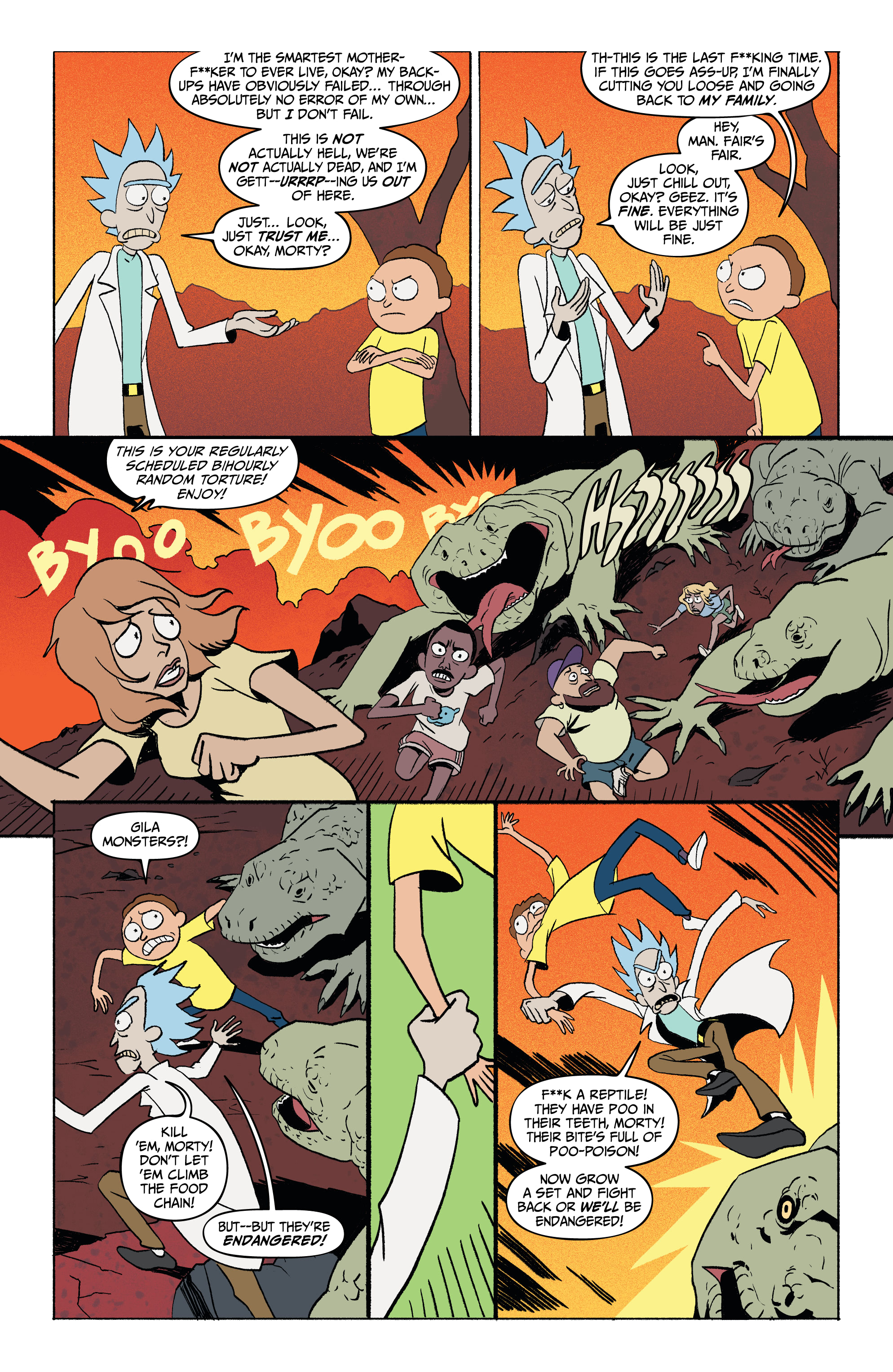 Read online Rick and Morty: Go to Hell comic -  Issue #1 - 16