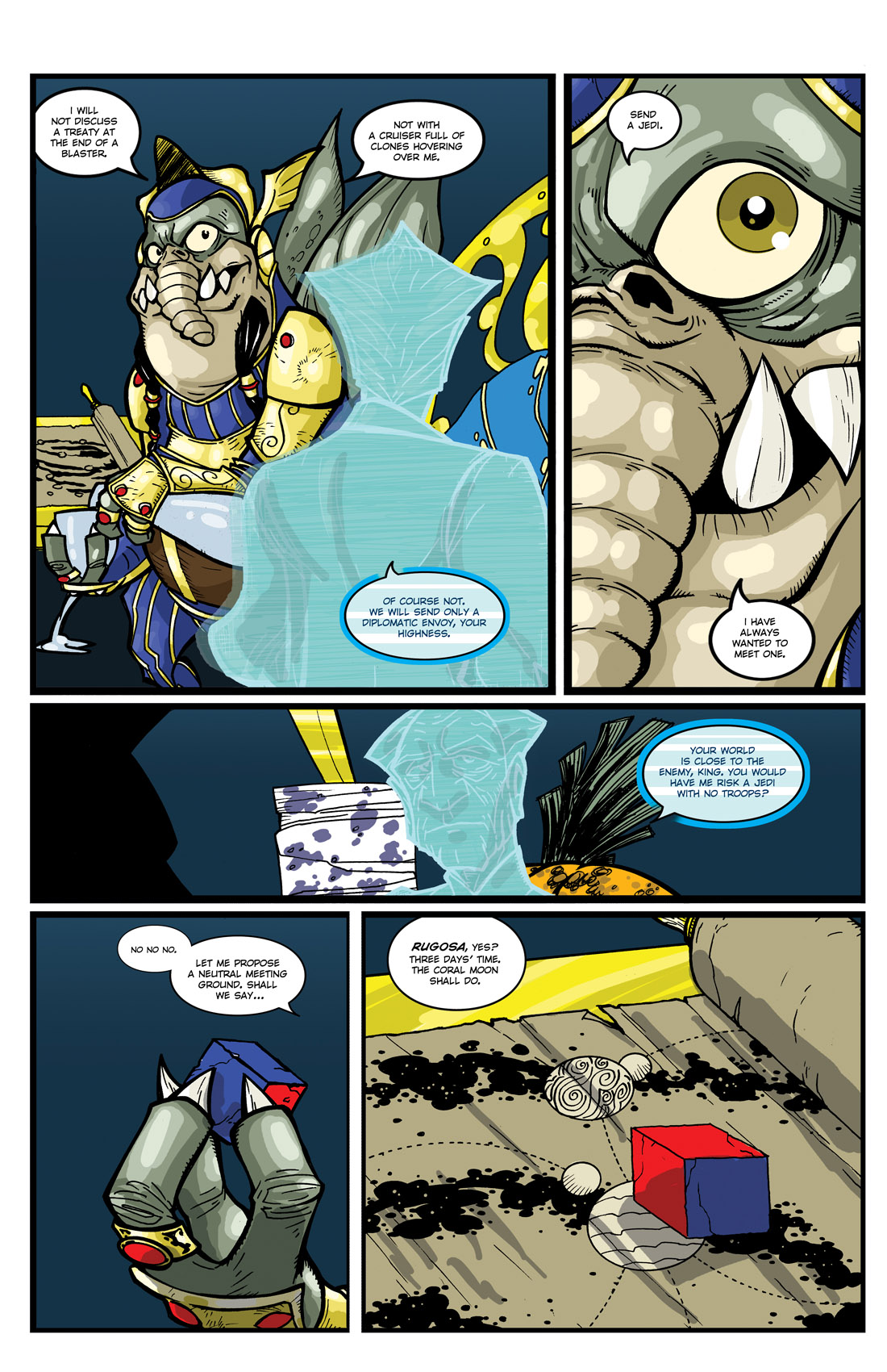Read online Star Wars: Tales From The Clone Wars comic -  Issue # TPB - 7