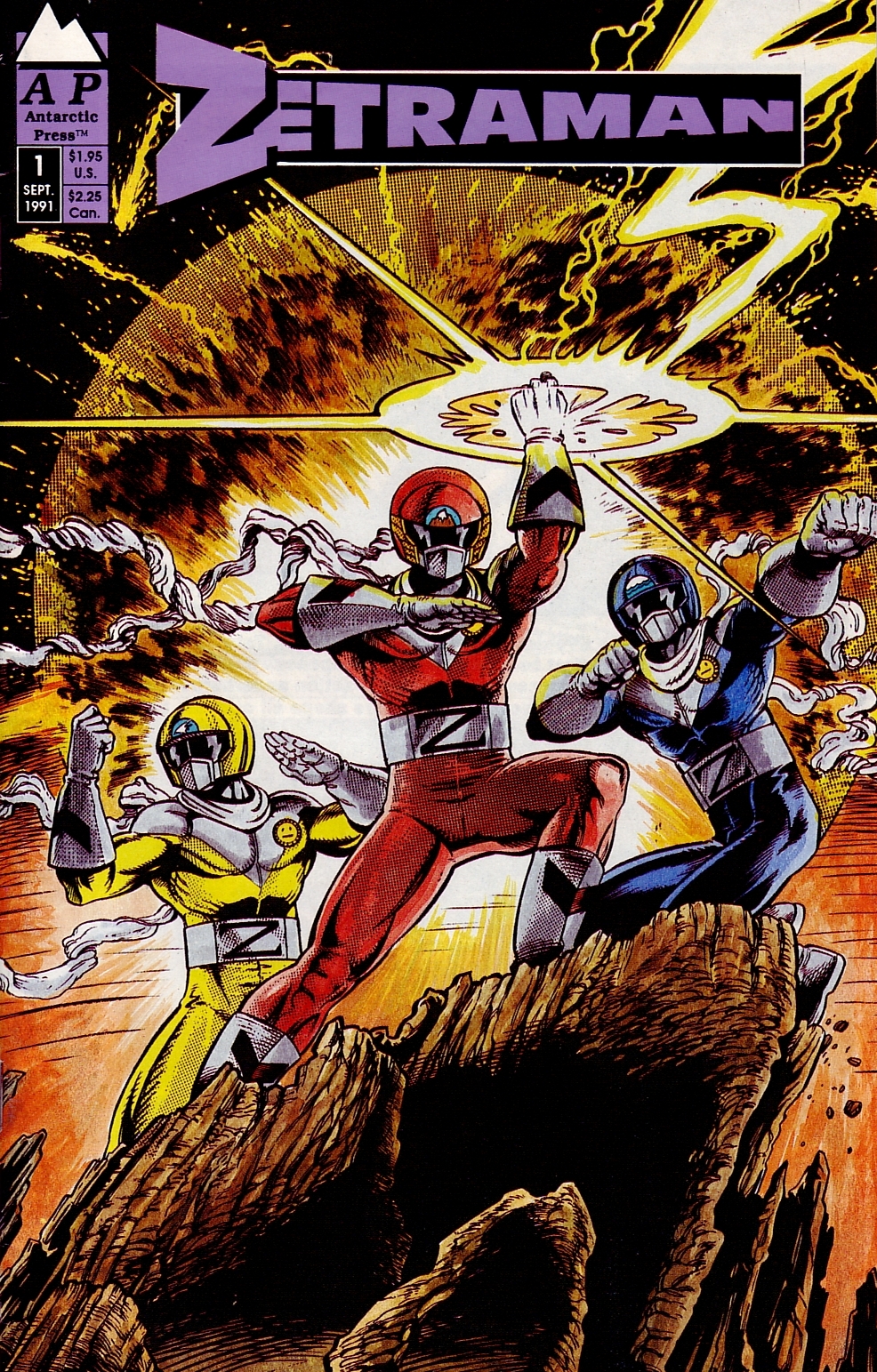 Read online Zetraman comic -  Issue #1 - 1