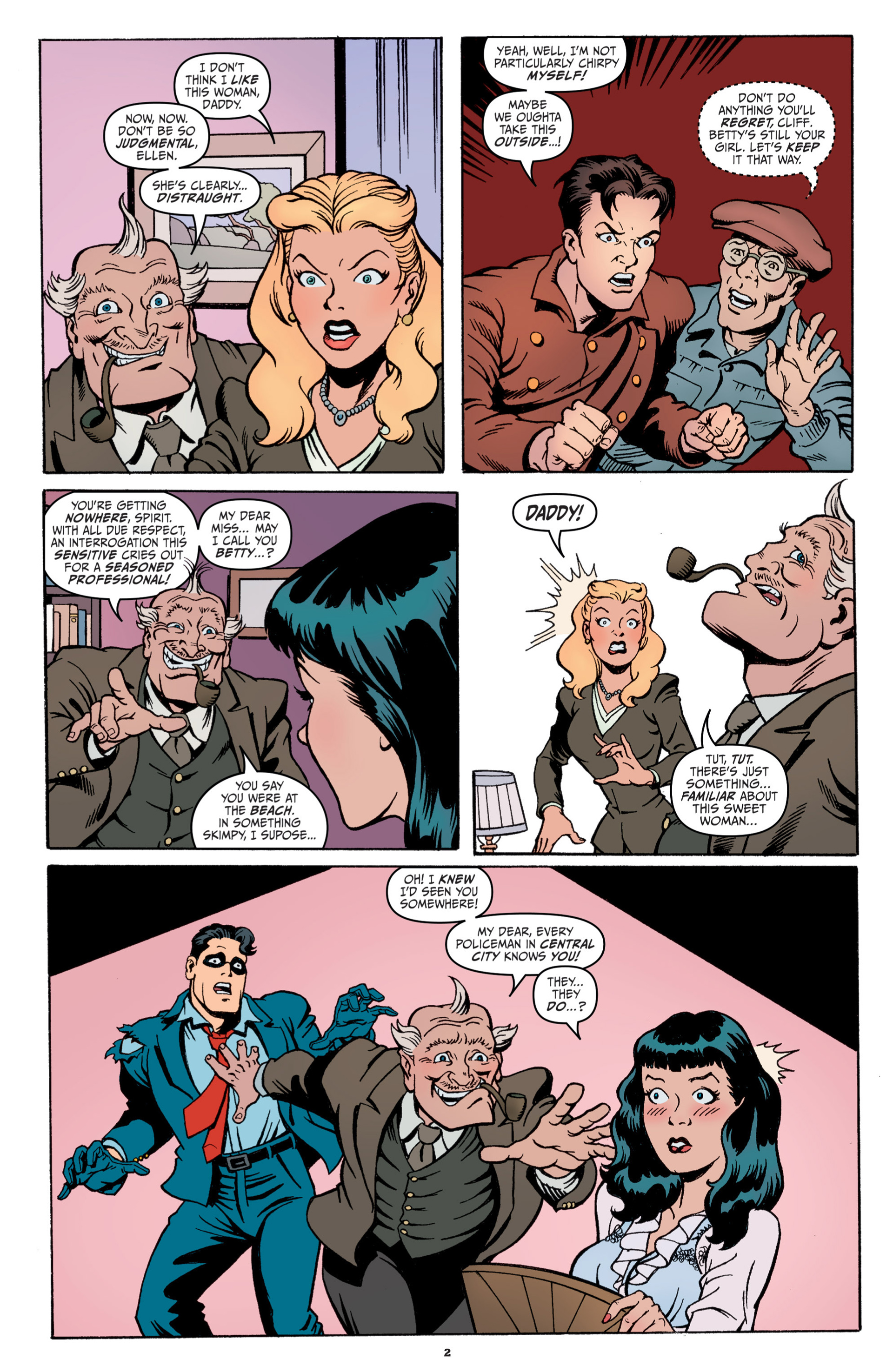 Read online The Rocketeer/The Spirit: Pulp Friction comic -  Issue #2 - 5