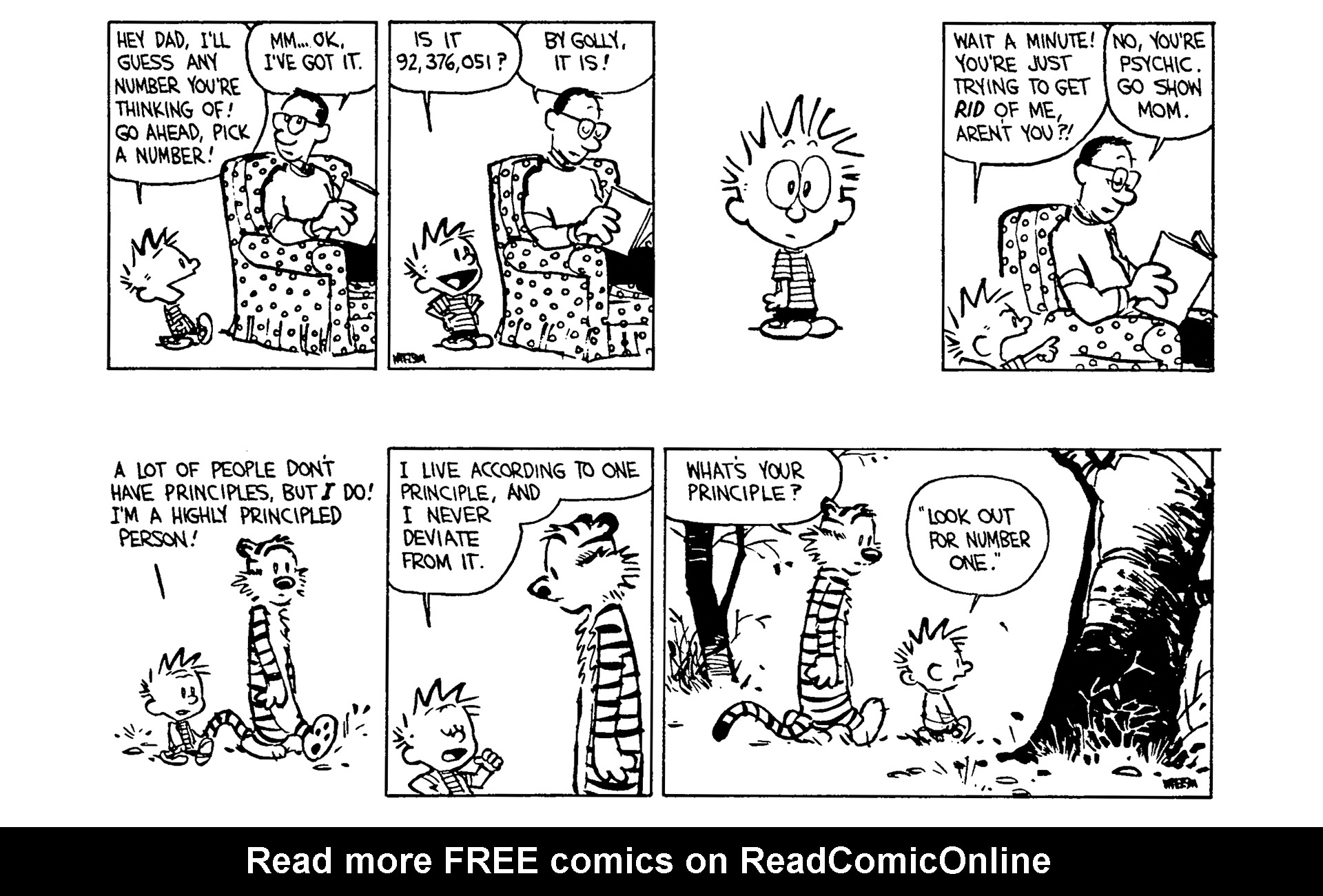 Read online Calvin and Hobbes comic -  Issue #7 - 92