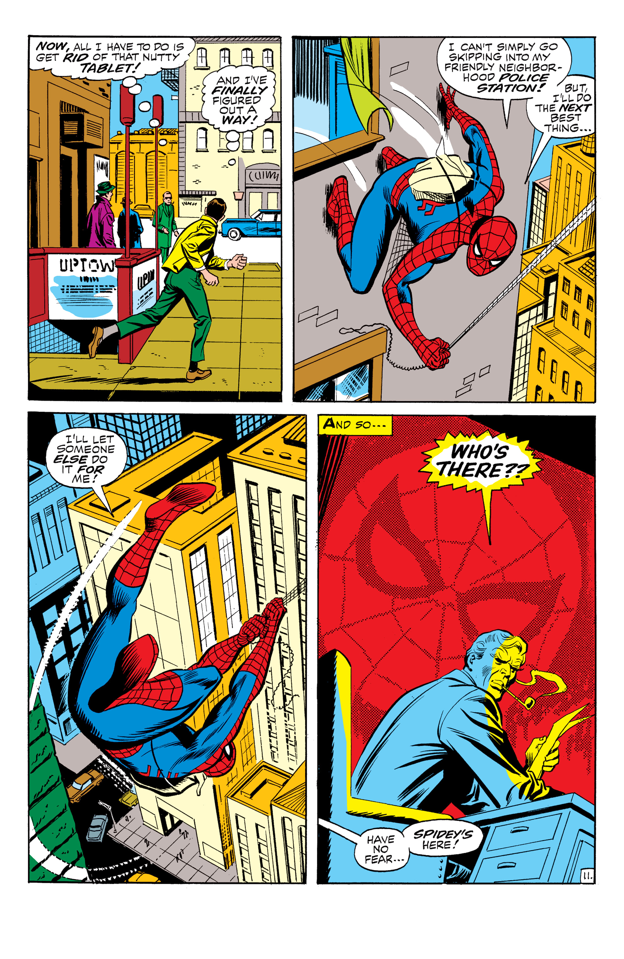 Read online Amazing Spider-Man Epic Collection comic -  Issue # The Secret of the Petrified Tablet (Part 2) - 28