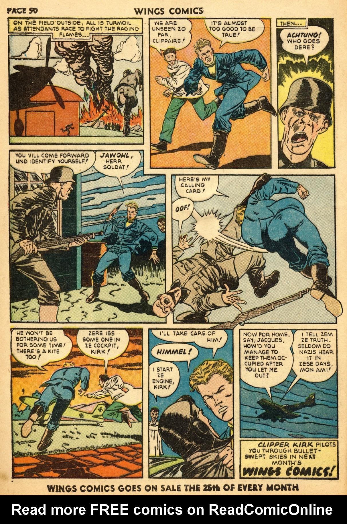 Read online Wings Comics comic -  Issue #22 - 52