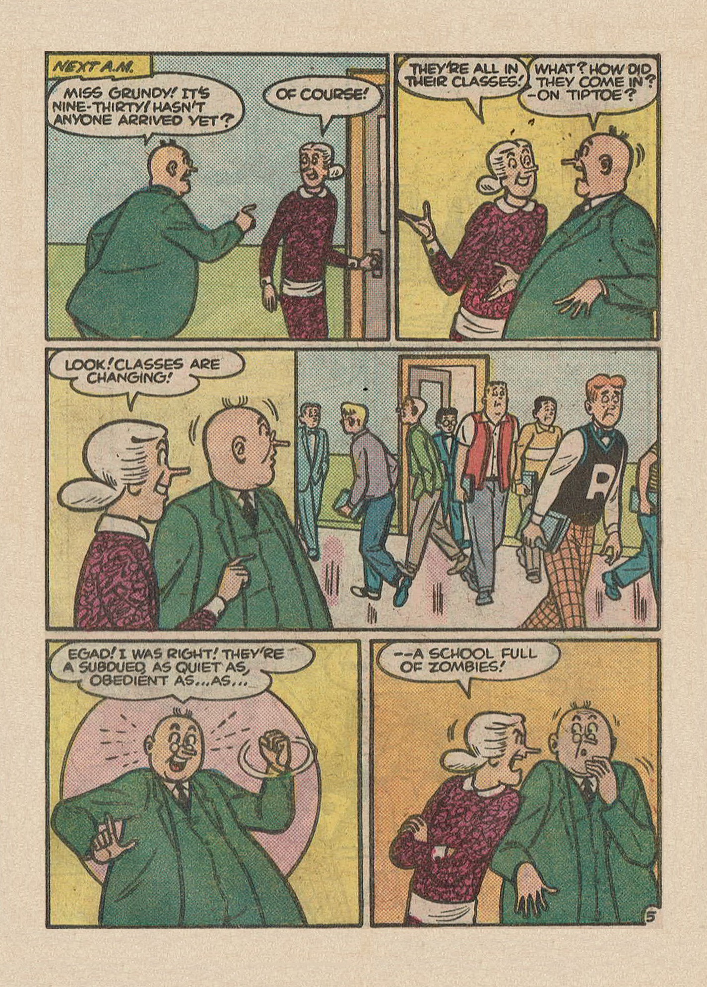 Read online Archie's Double Digest Magazine comic -  Issue #29 - 129