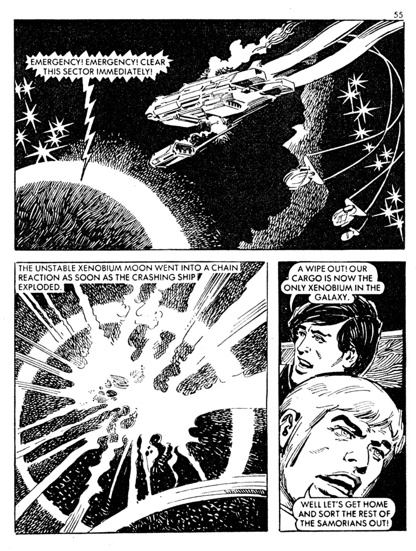 Read online Starblazer comic -  Issue #34 - 55