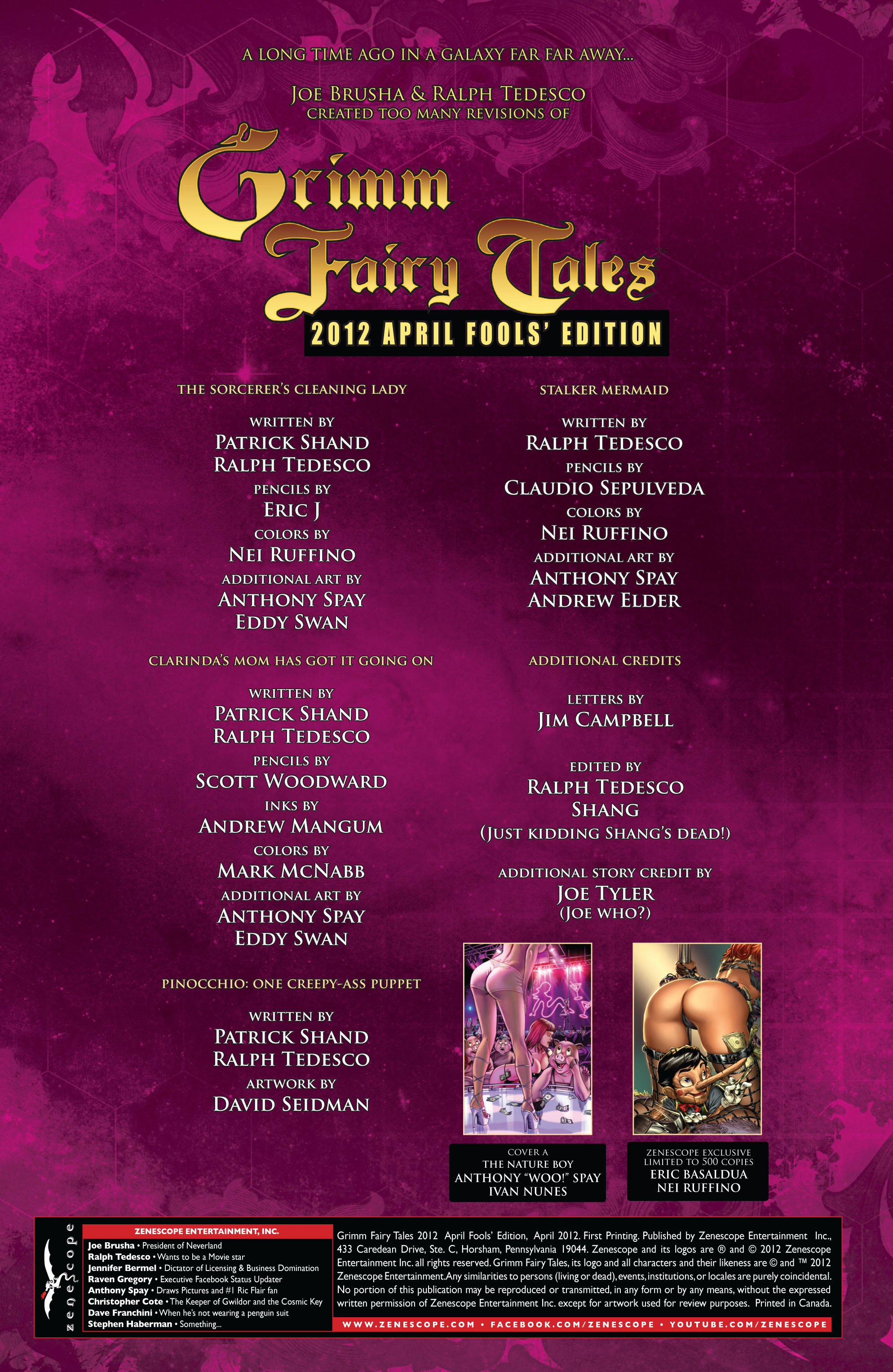 Read online Grimm Fairy Tales: April Fools' Edition comic -  Issue #3 - 2