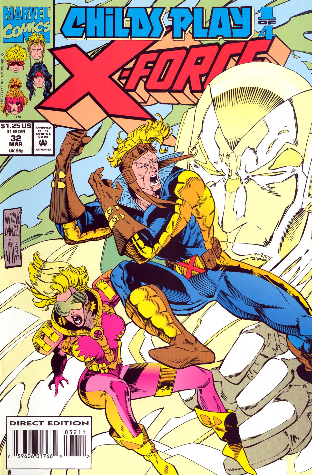 Read online X-Force (1991) comic -  Issue #32 - 1