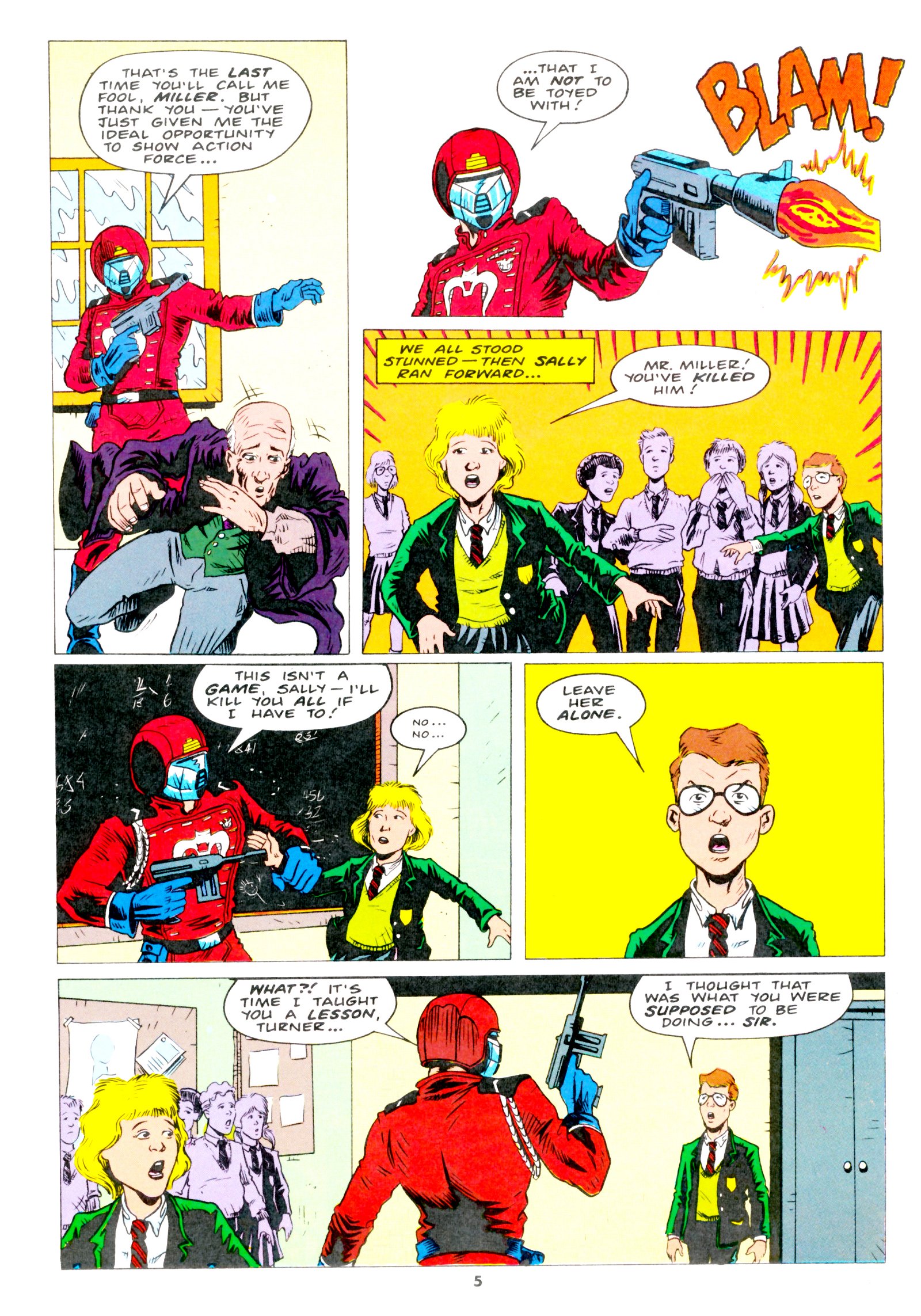 Read online Action Force comic -  Issue #28 - 5
