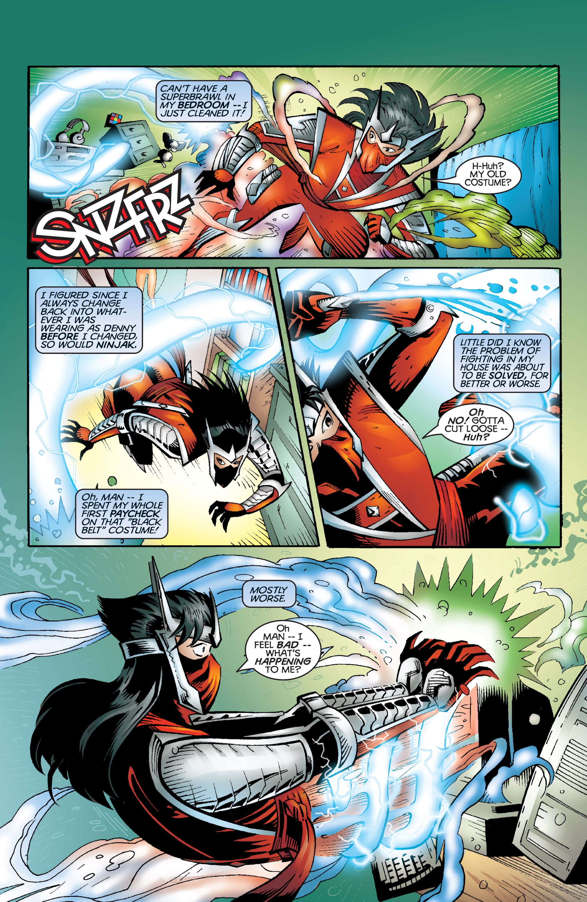 Read online Ninjak (1997) comic -  Issue #9 - 12