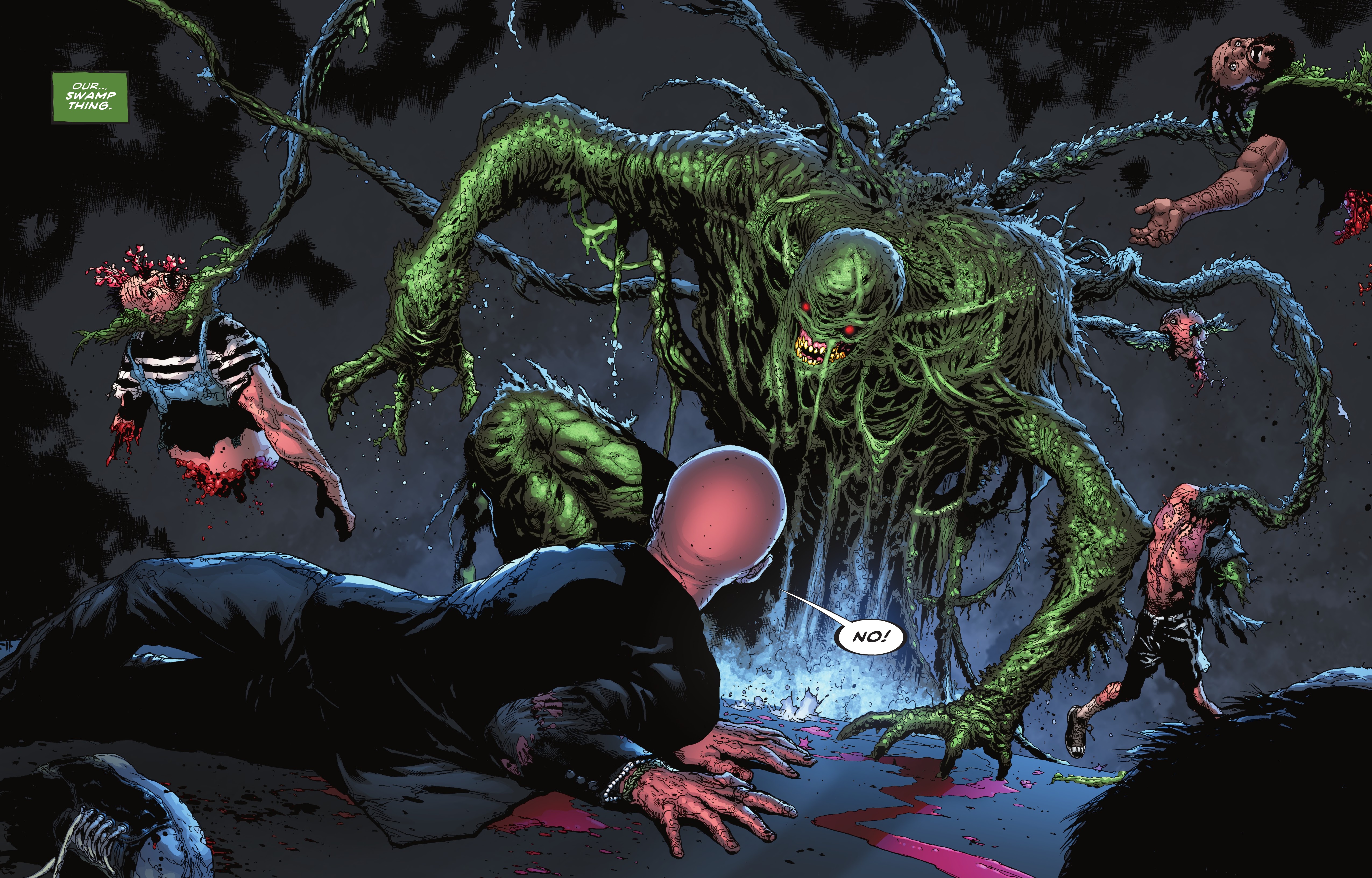Read online Swamp Thing: Green Hell comic -  Issue #1 - 26