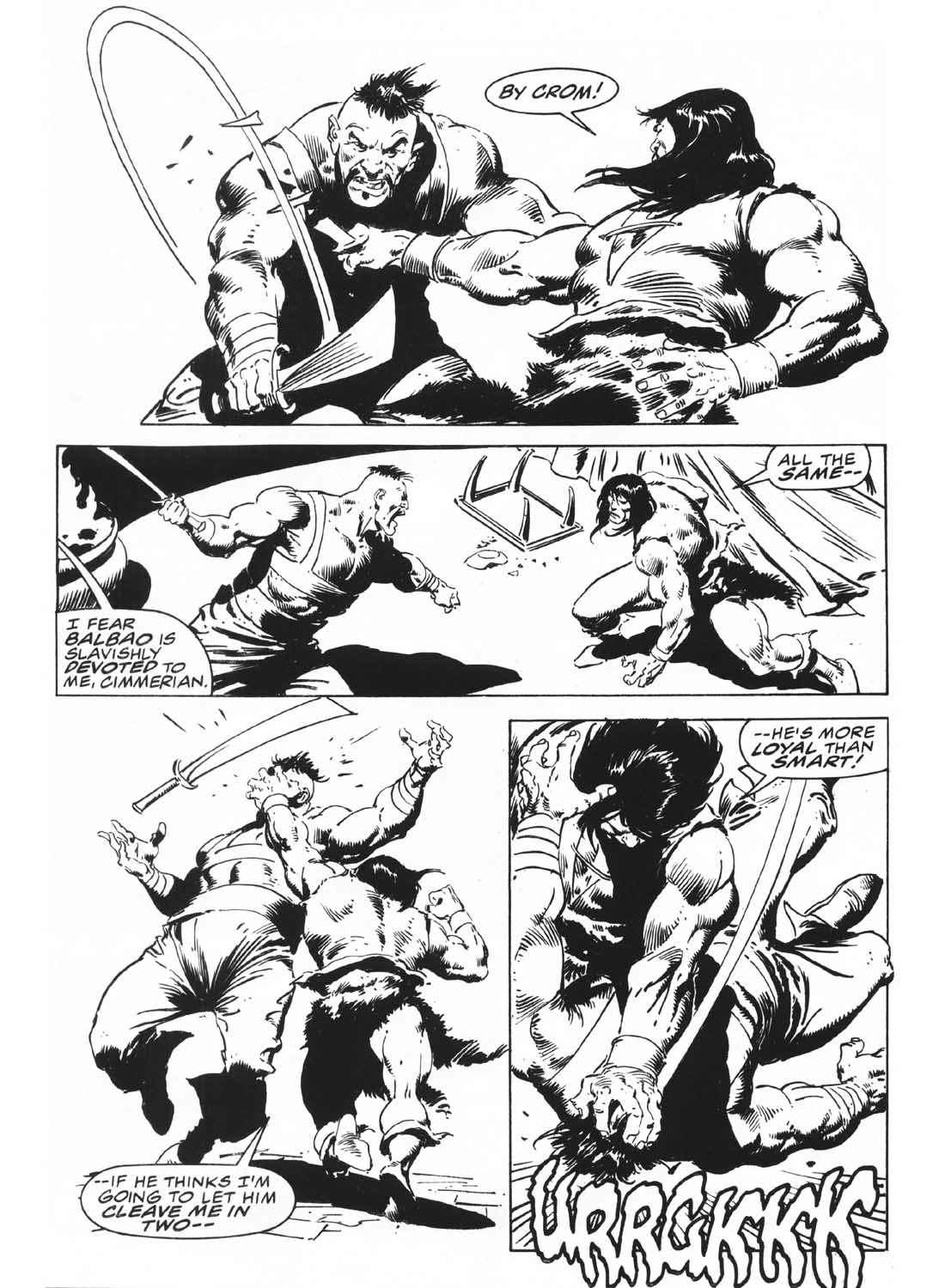 Read online The Savage Sword Of Conan comic -  Issue #235 - 5