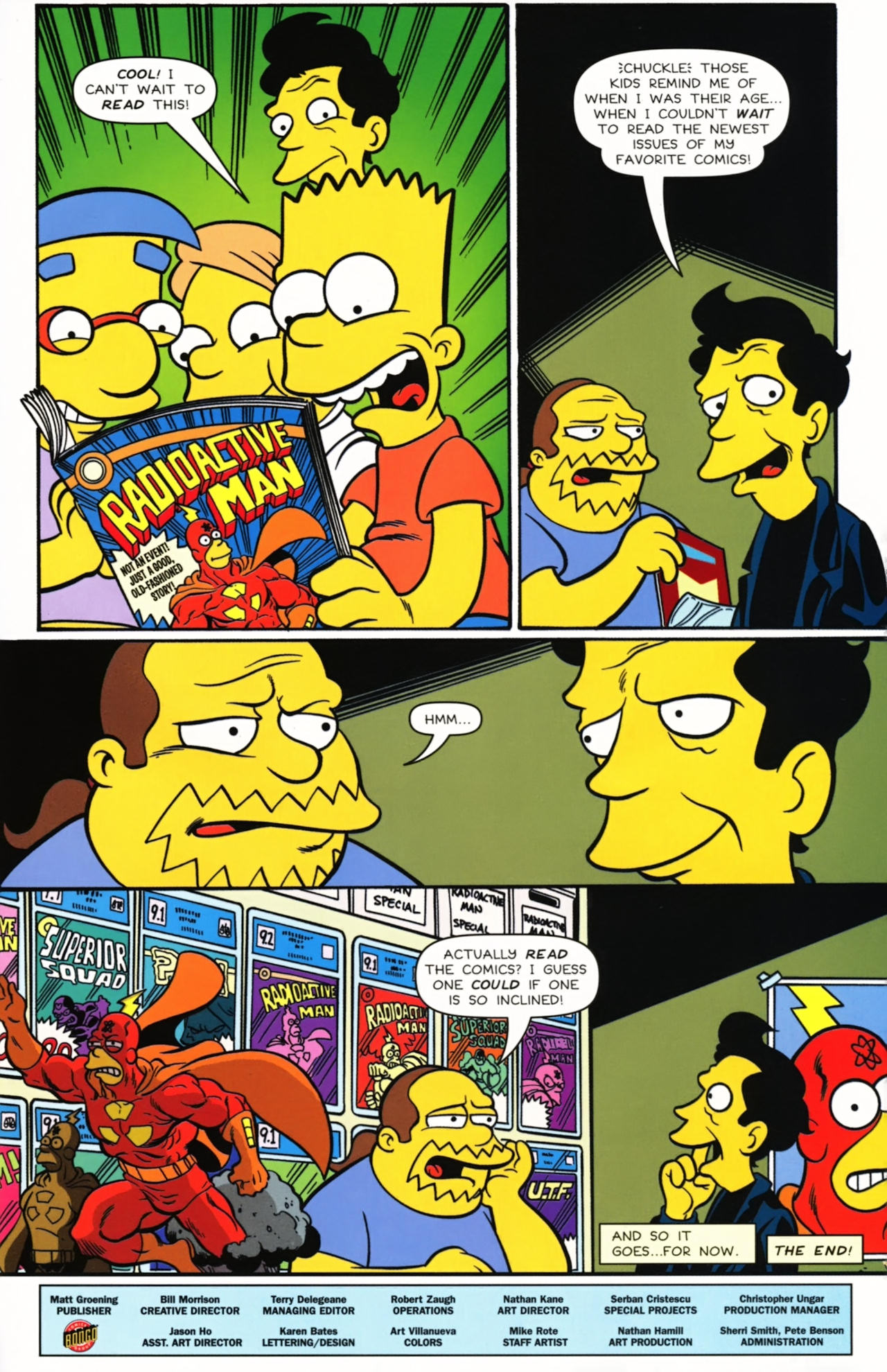 Read online Bongo Comics Presents Simpsons Super Spectacular comic -  Issue #9 - 33