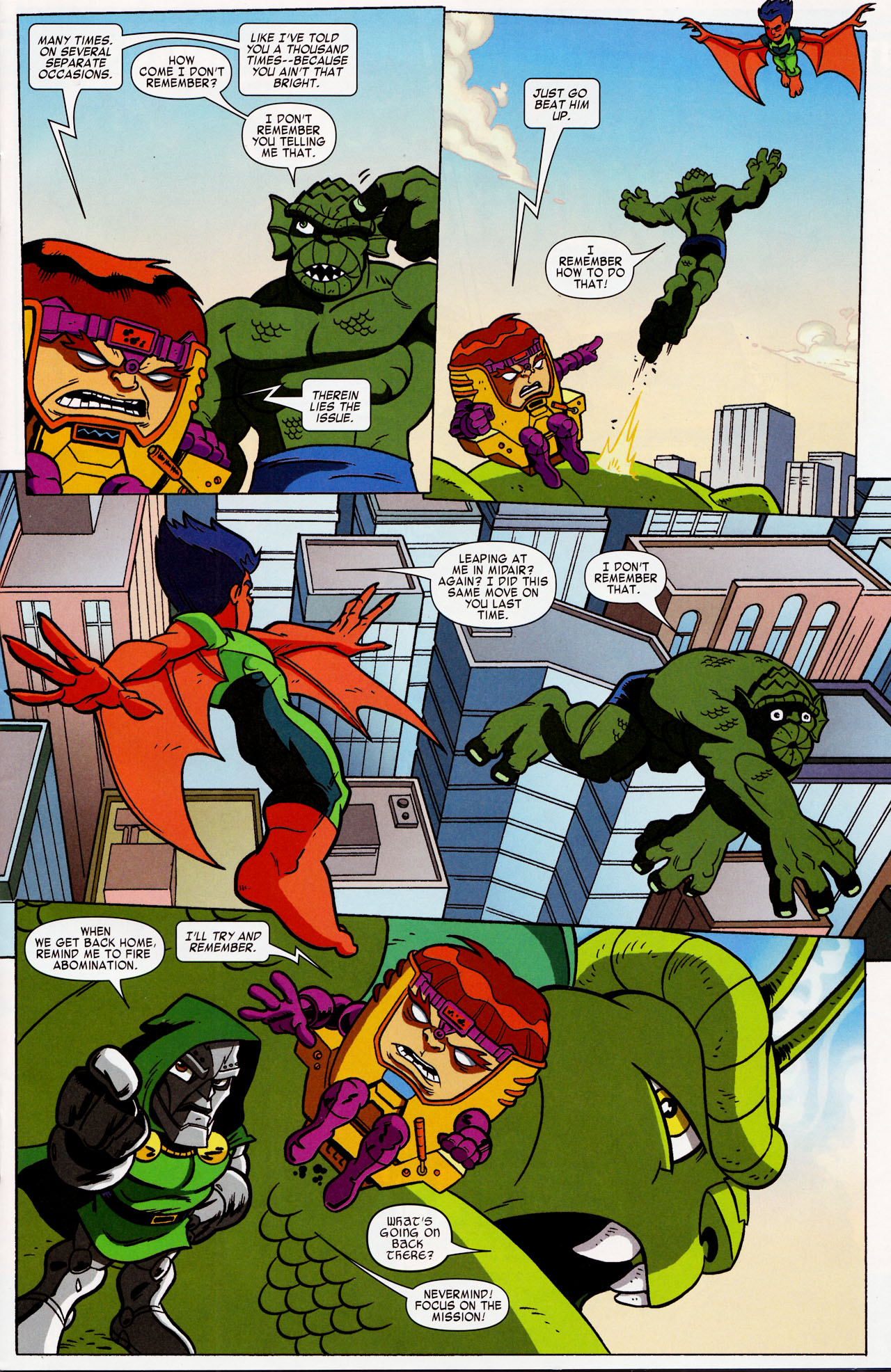 Read online Marvel Super Hero Squad comic -  Issue #4 - 5