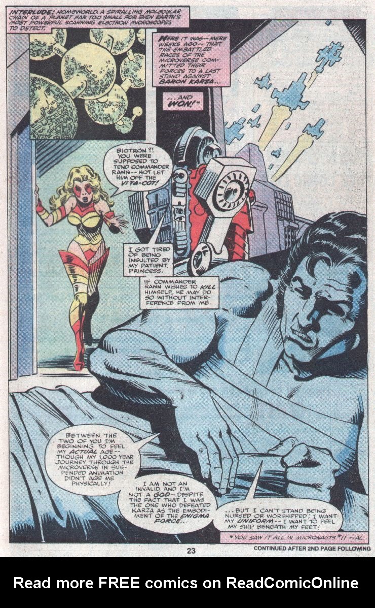 Read online Micronauts (1979) comic -  Issue #13 - 15
