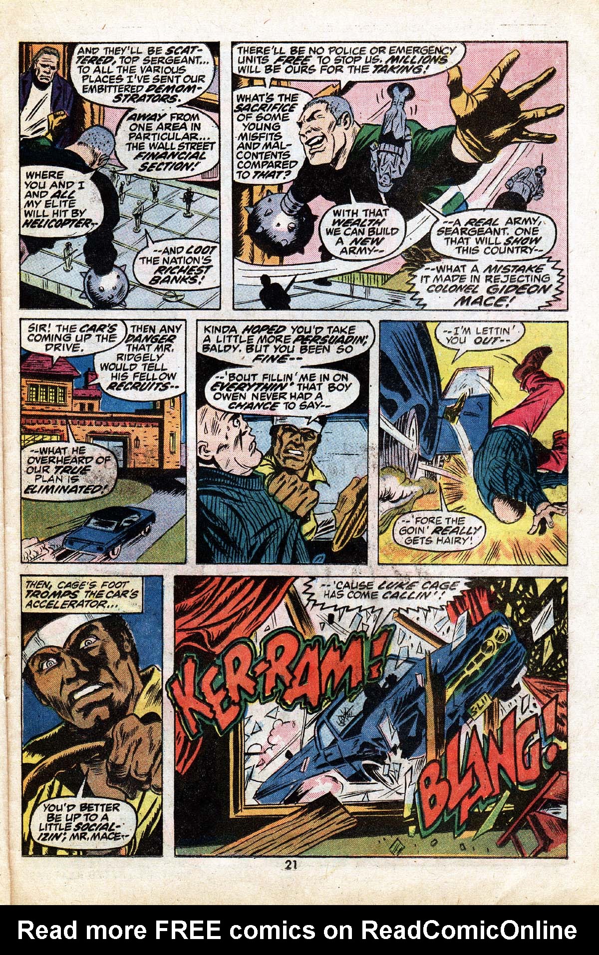 Read online Hero for Hire comic -  Issue #3 - 16