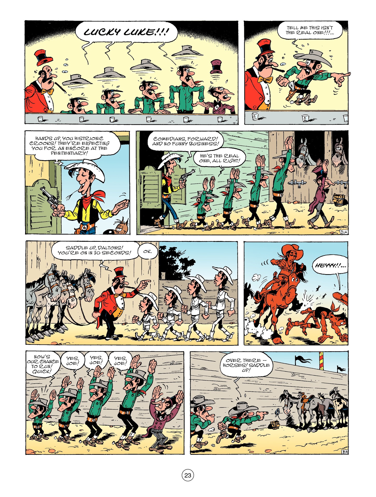 Read online A Lucky Luke Adventure comic -  Issue #57 - 23