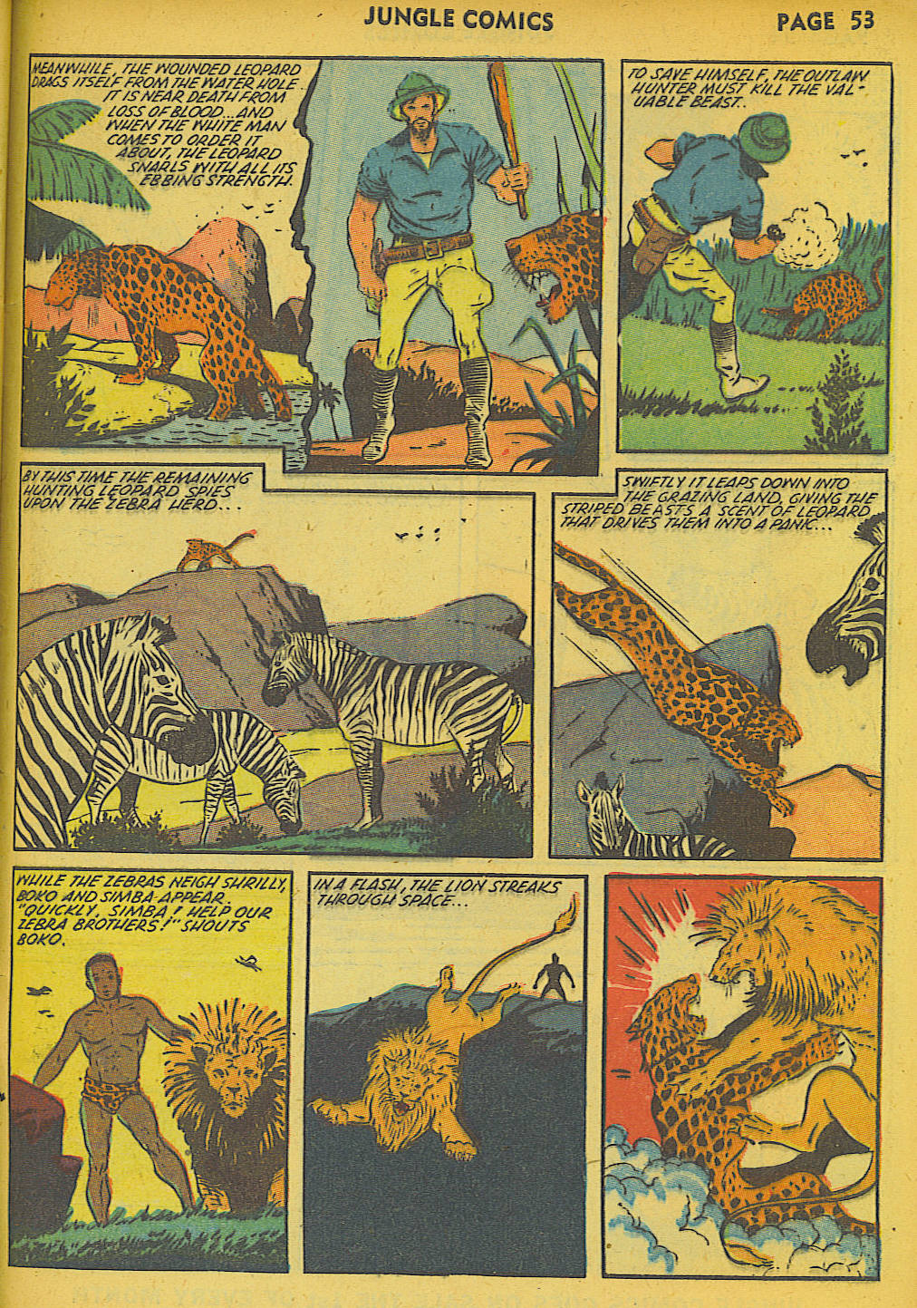 Read online Jungle Comics comic -  Issue #36 - 56