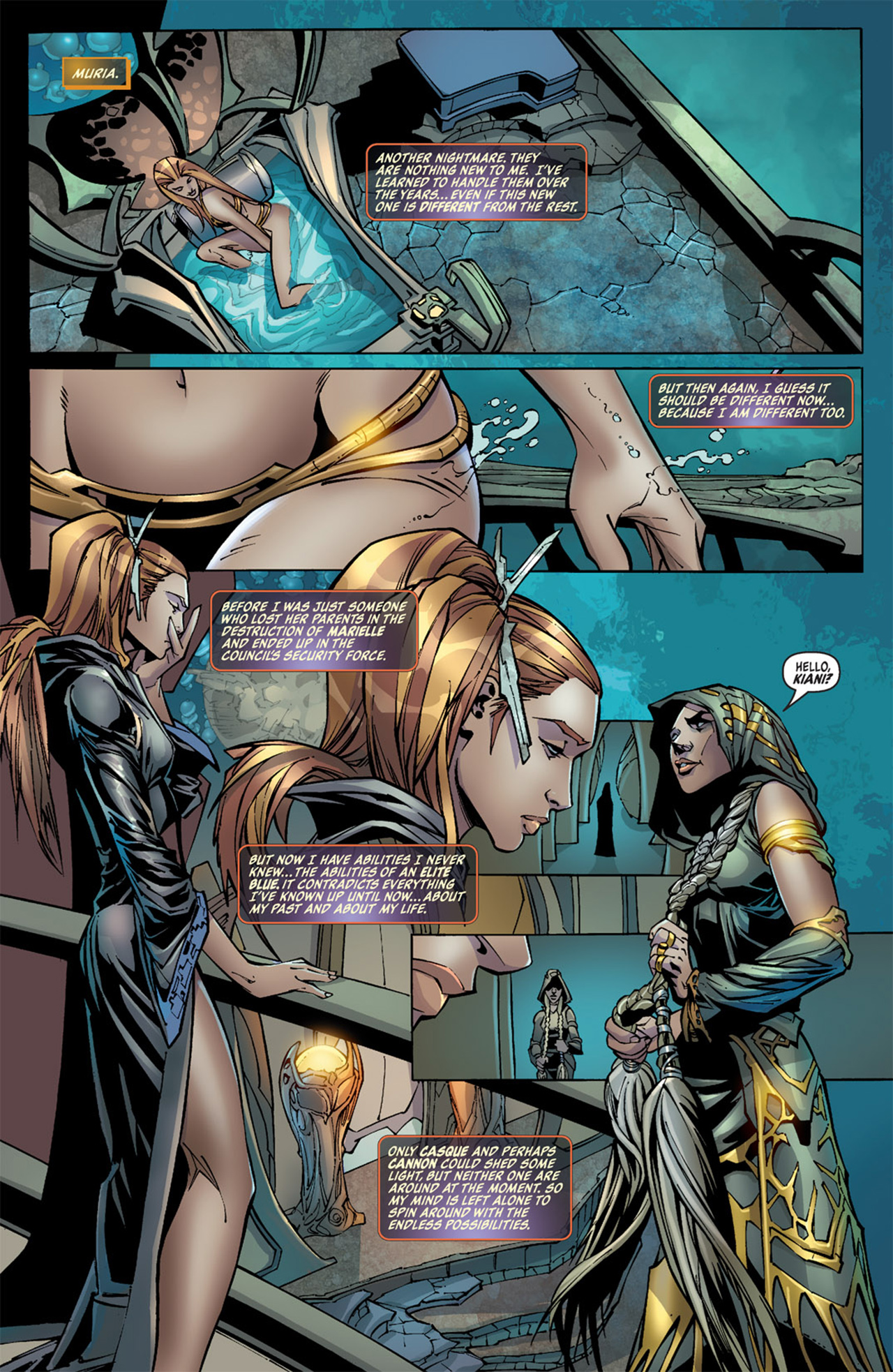 Read online Fathom (2005) comic -  Issue #8 - 9