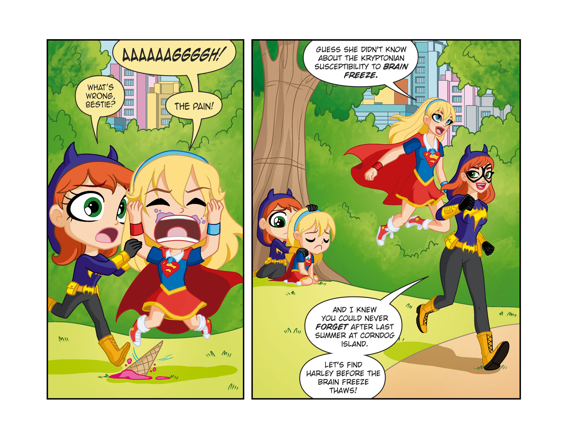 Read online DC Super Hero Girls: Out of the Bottle comic -  Issue #7 - 7