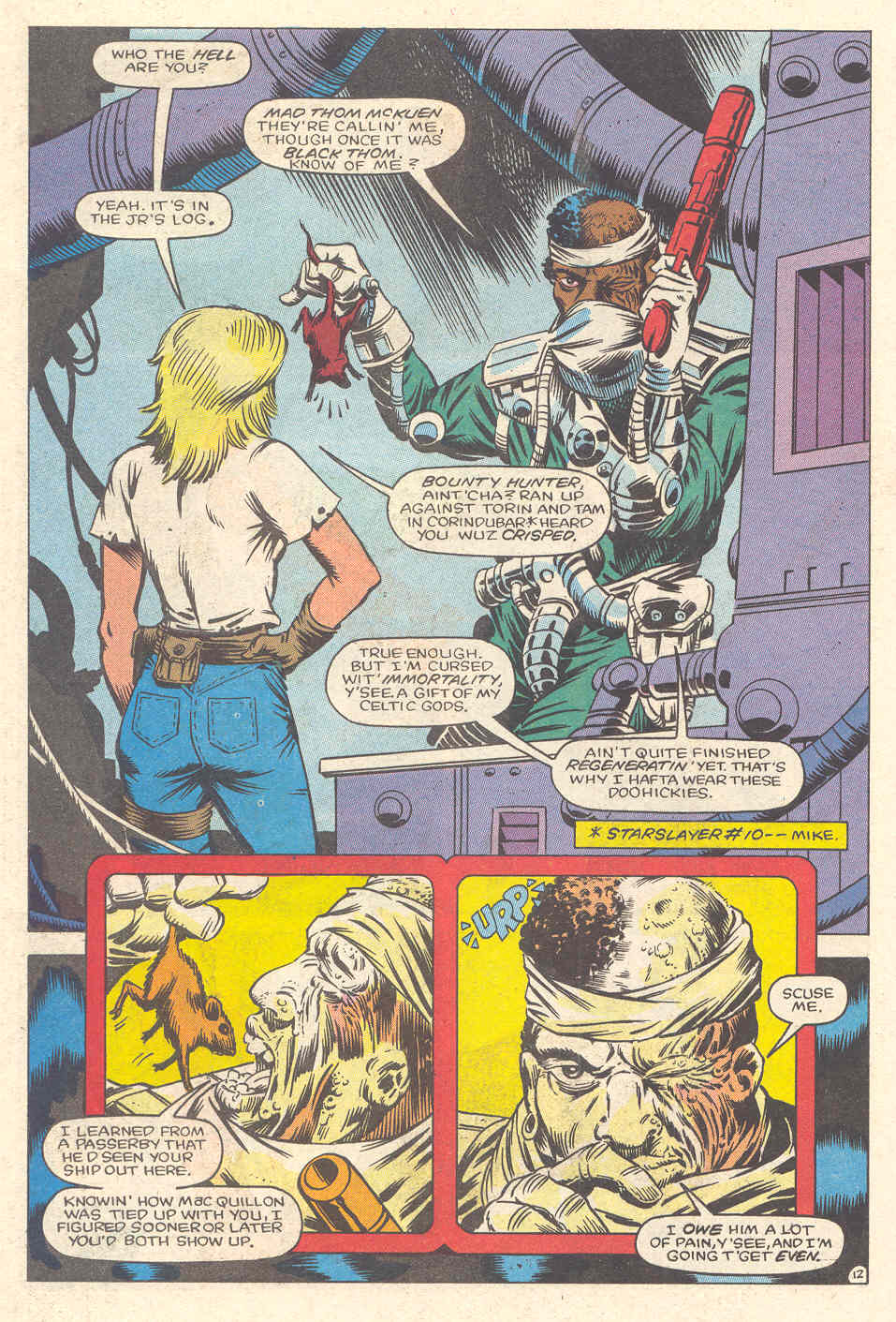 Read online Starslayer comic -  Issue #20 - 16