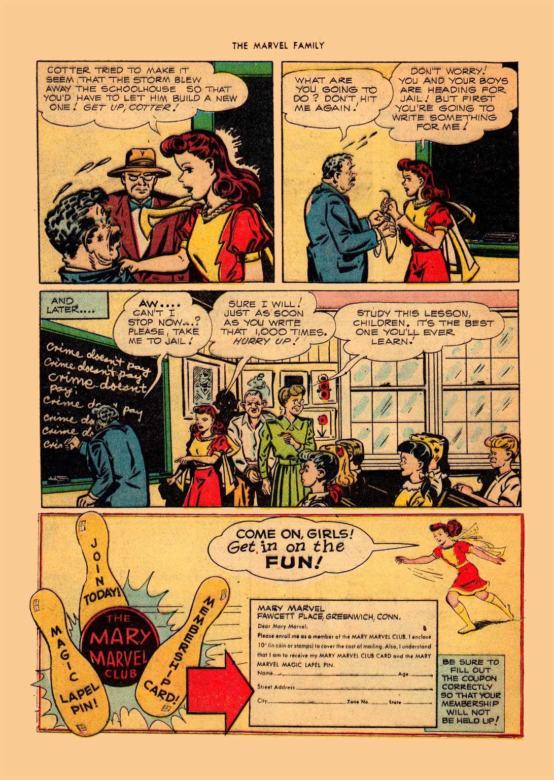 Read online The Marvel Family comic -  Issue #20 - 32