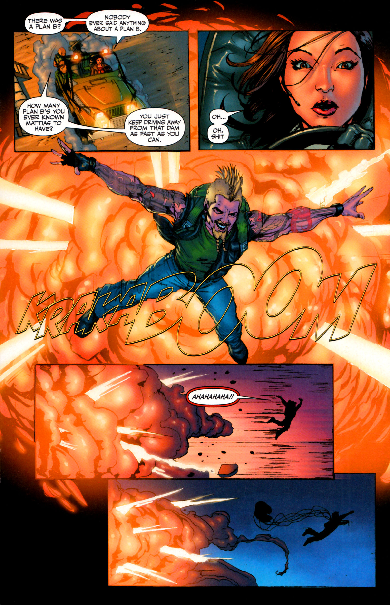 Read online Mercenaries comic -  Issue #1 - 17