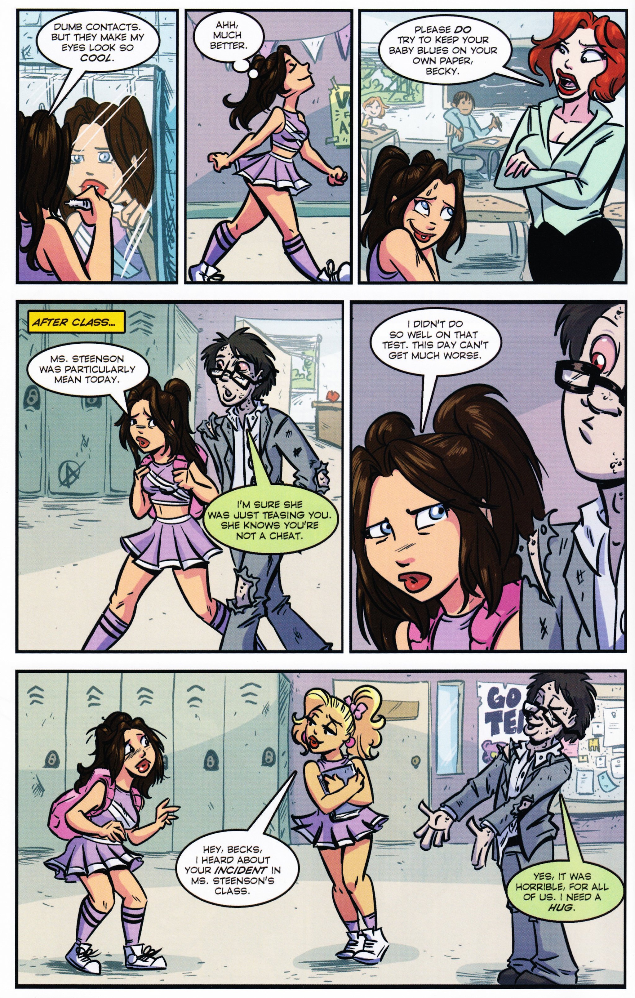 Read online Zombies vs Cheerleaders comic -  Issue #3 - 7