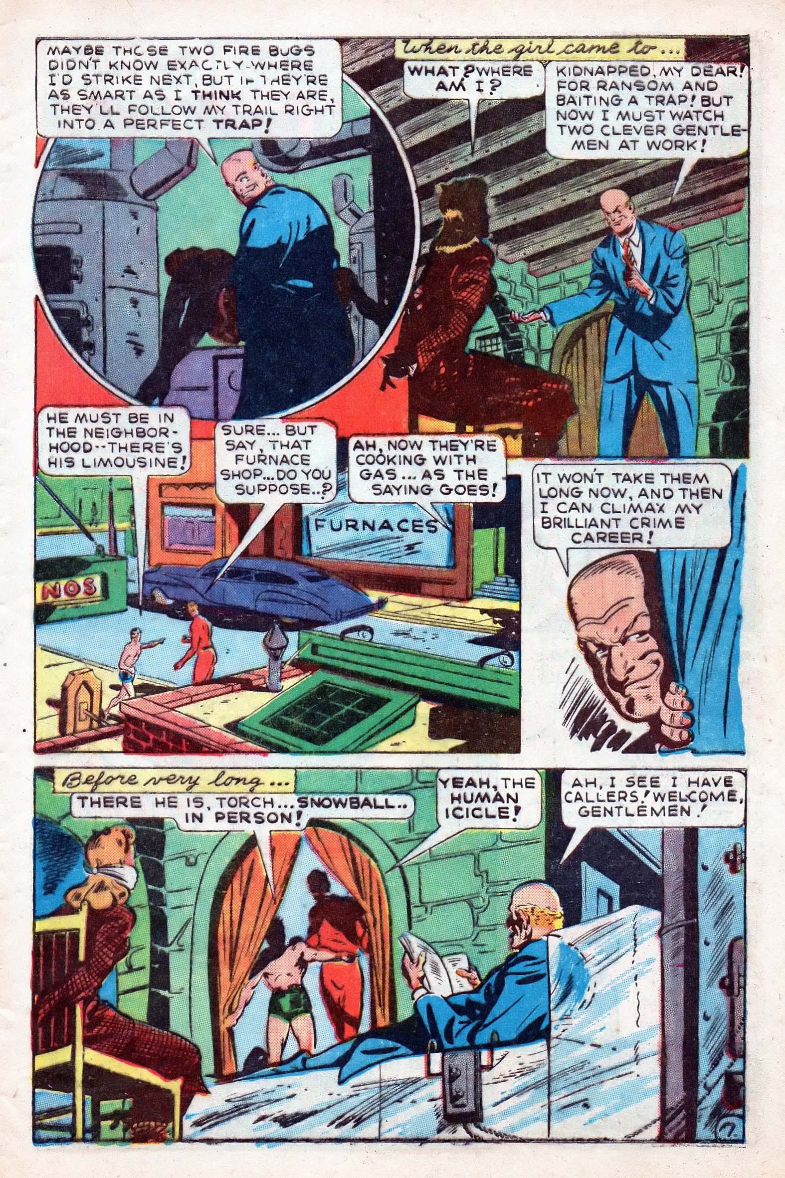 Read online The Human Torch (1940) comic -  Issue #21 - 9