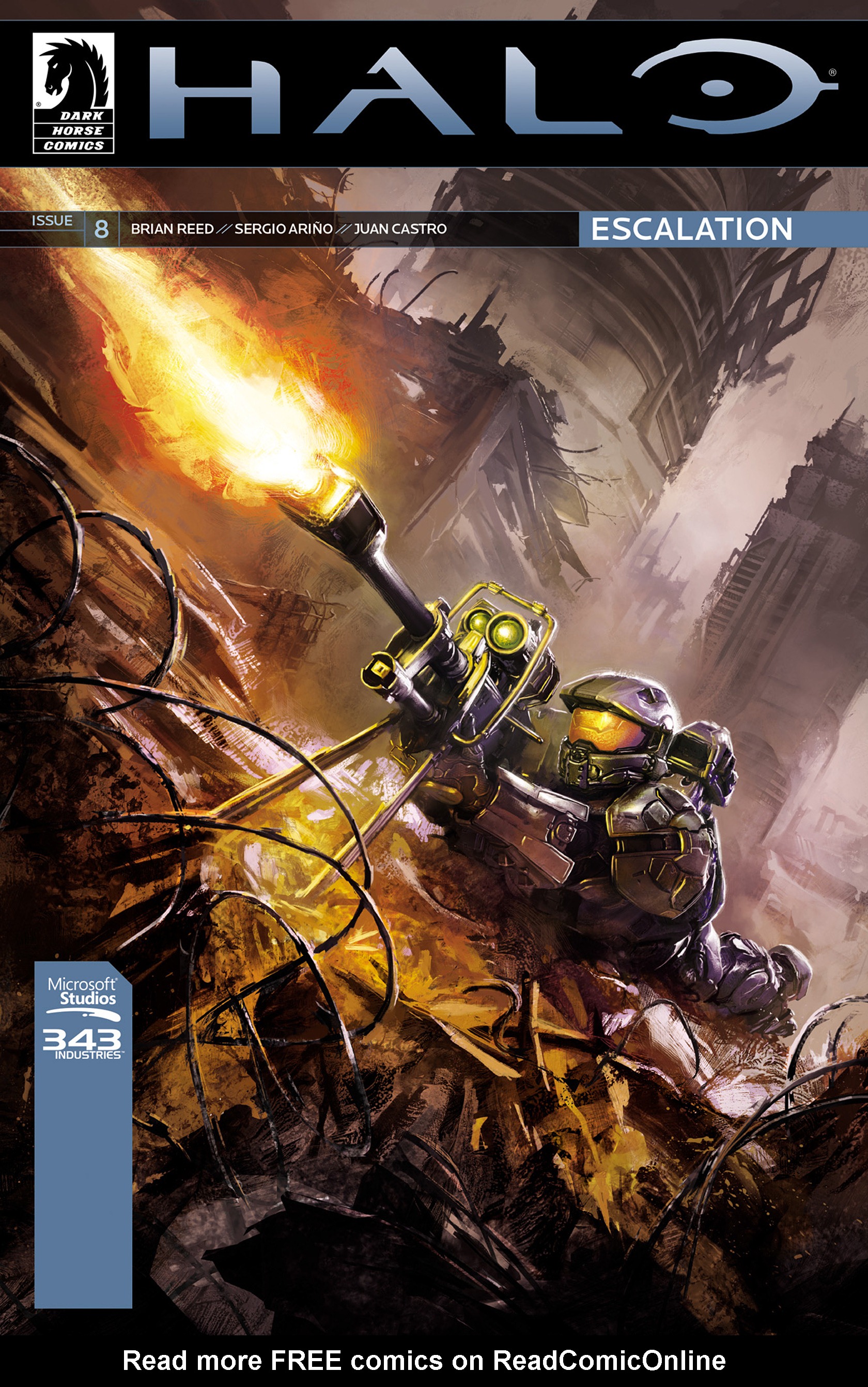 Read online Halo: Escalation comic -  Issue #8 - 1
