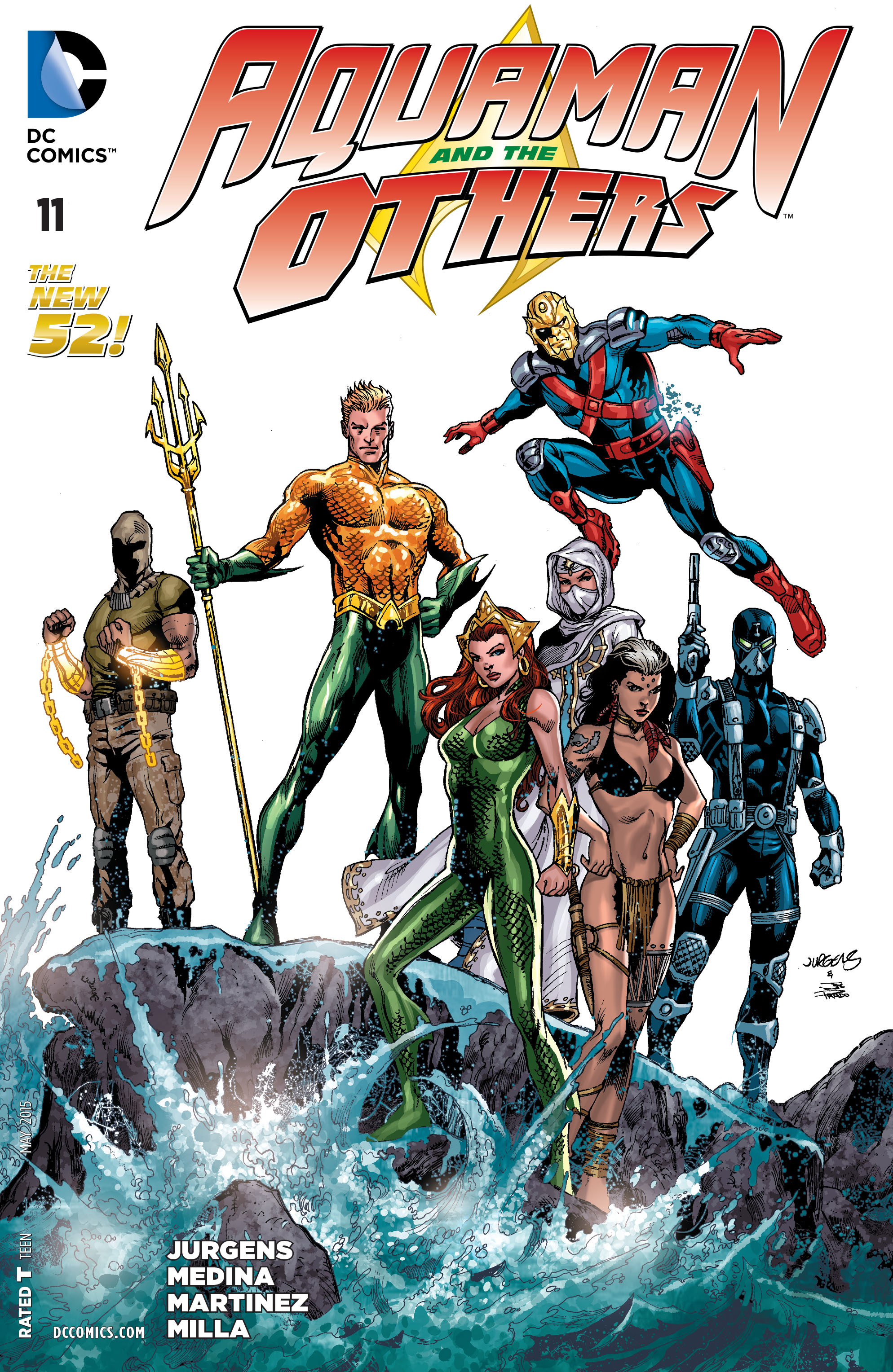 Read online Aquaman and the Others comic -  Issue #11 - 1