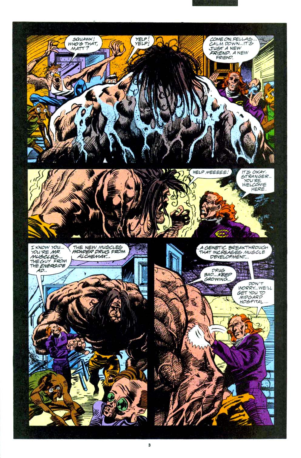 Read online Punisher 2099 comic -  Issue #7 - 4